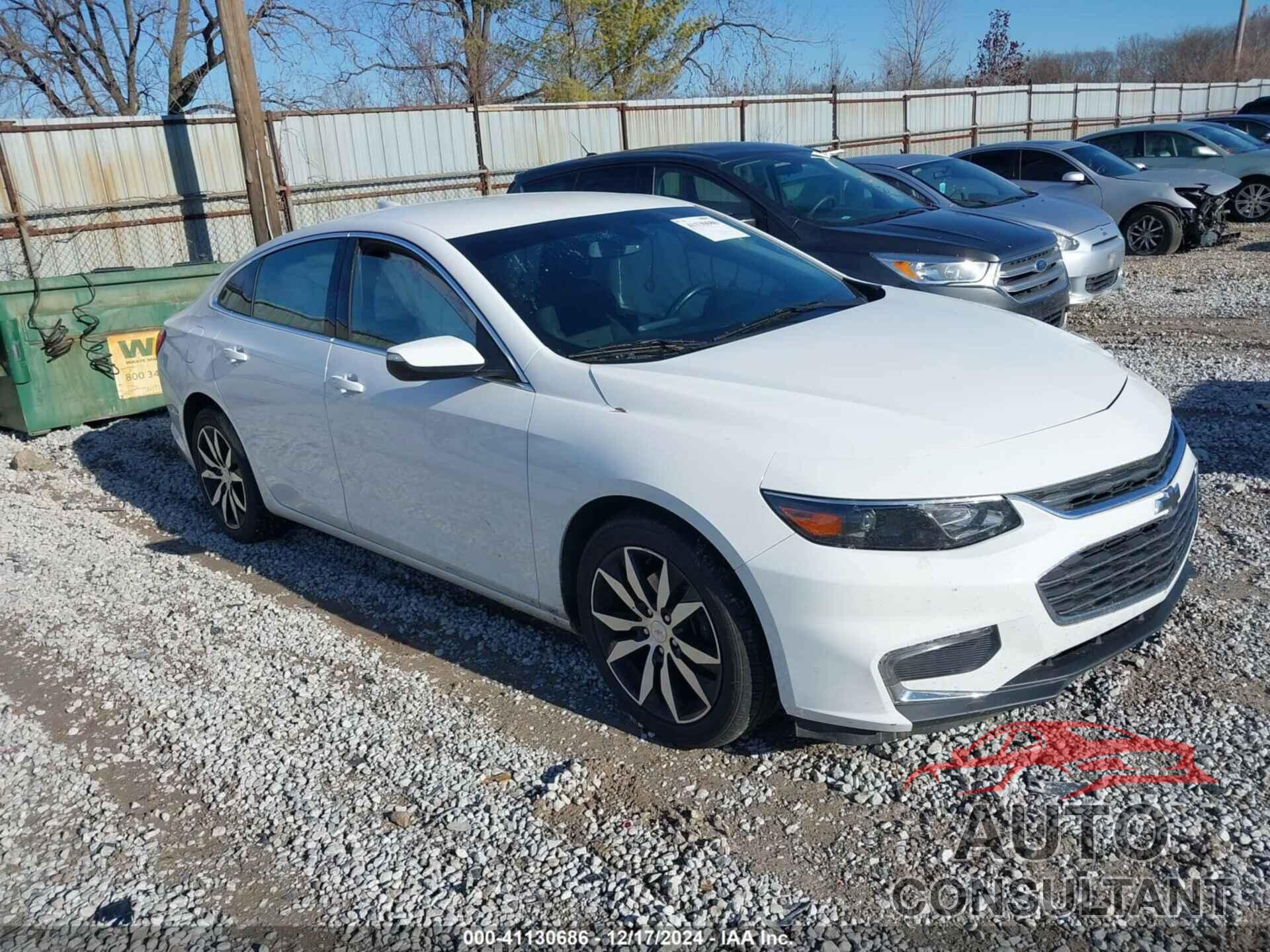 CHEVROLET MALIBU 2016 - 1G1ZE5ST1GF342327