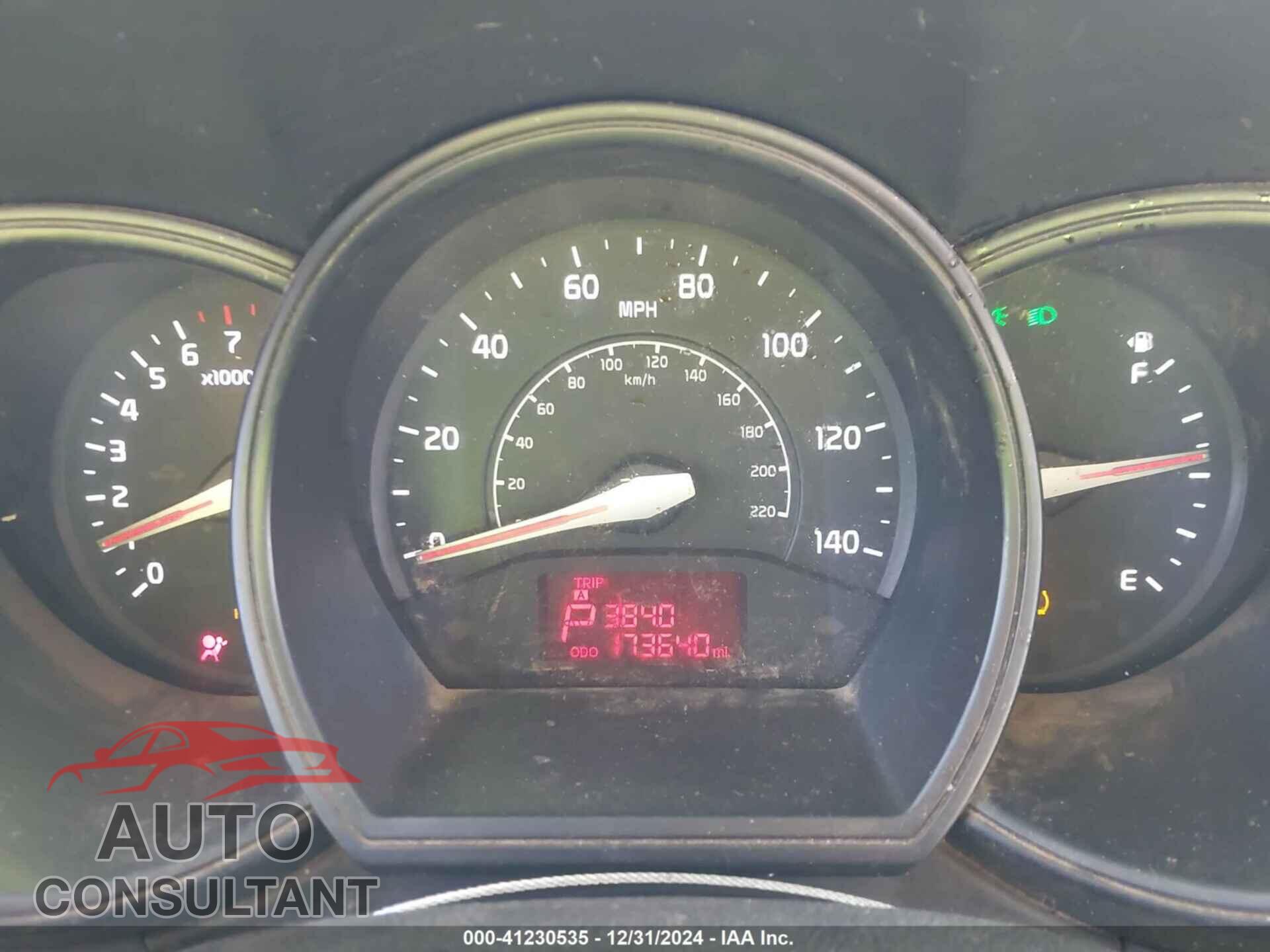 KIA RIO 2013 - KNADM4A39D6305504