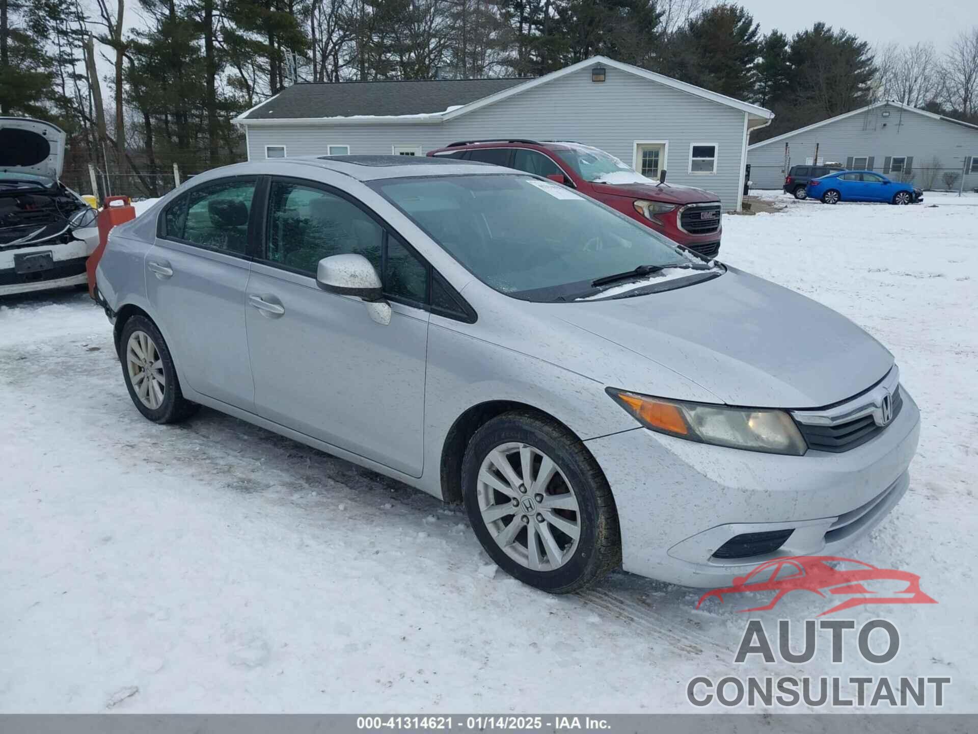HONDA CIVIC 2012 - 2HGFB2F87CH306921