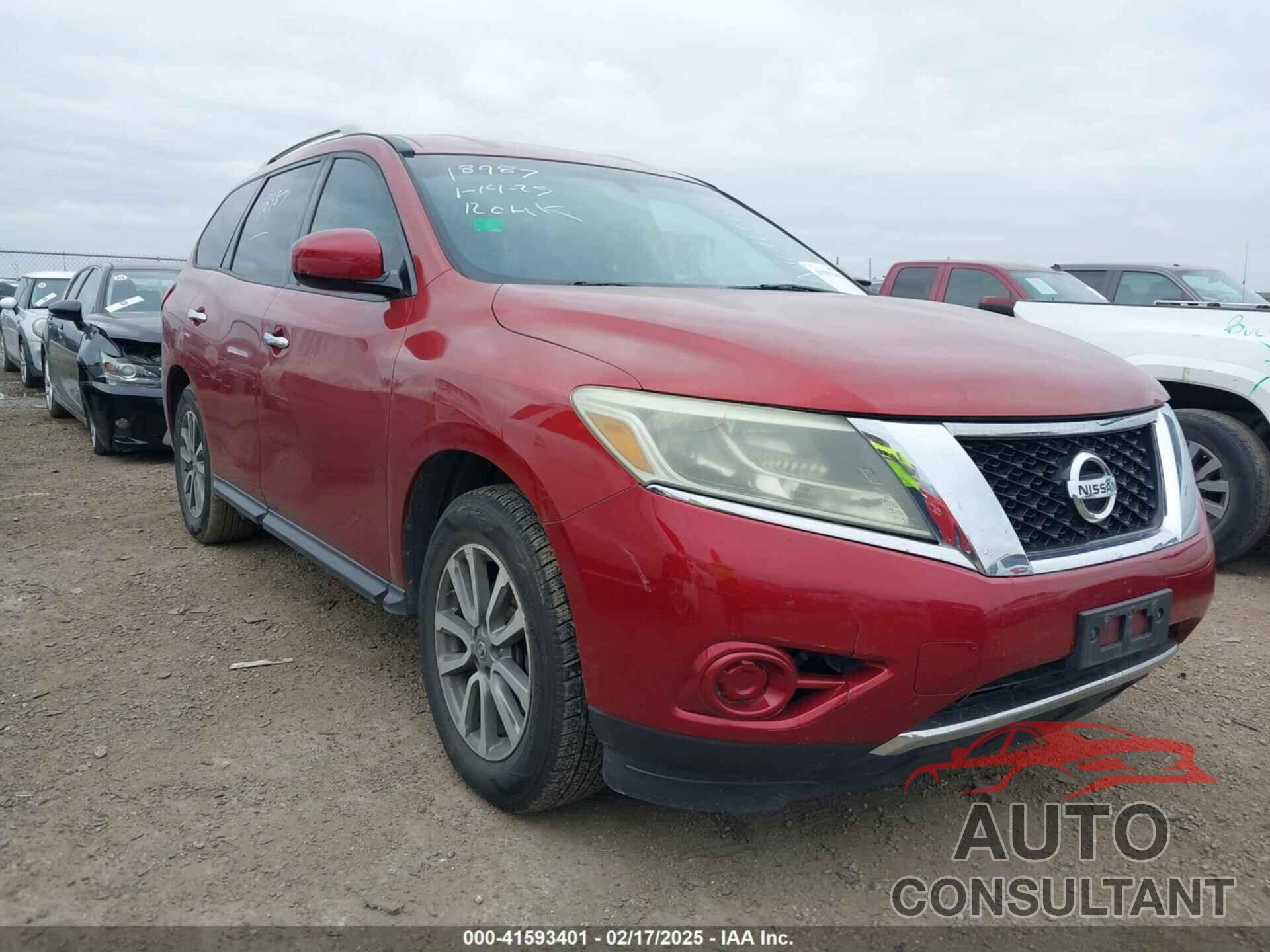 NISSAN PATHFINDER 2014 - 5N1AR2MNXEC618987