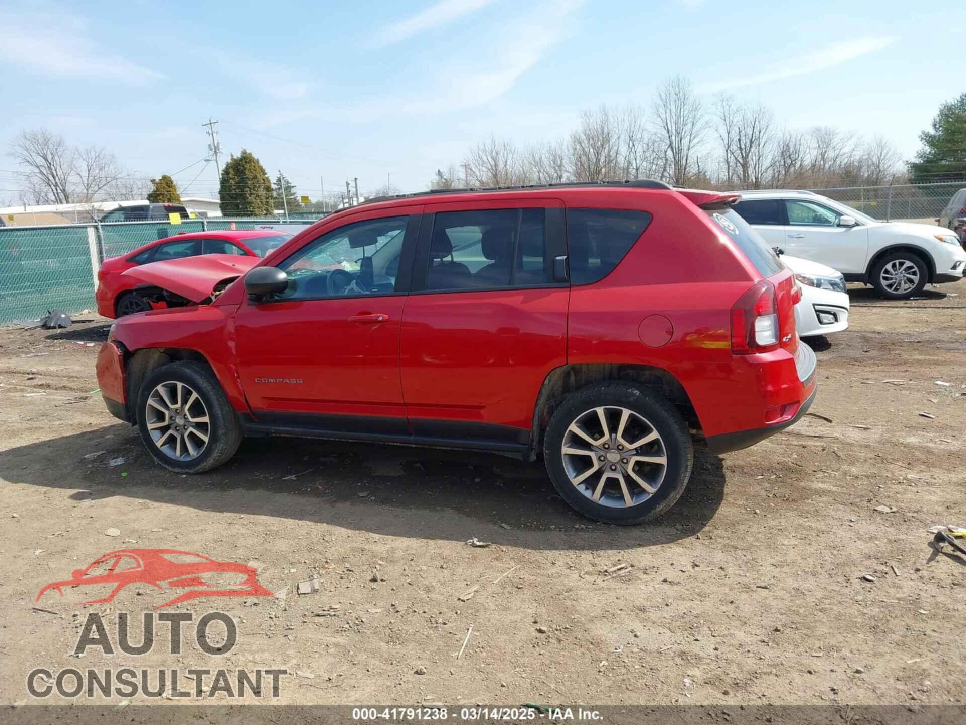 JEEP COMPASS 2017 - 1C4NJDBB8HD101445