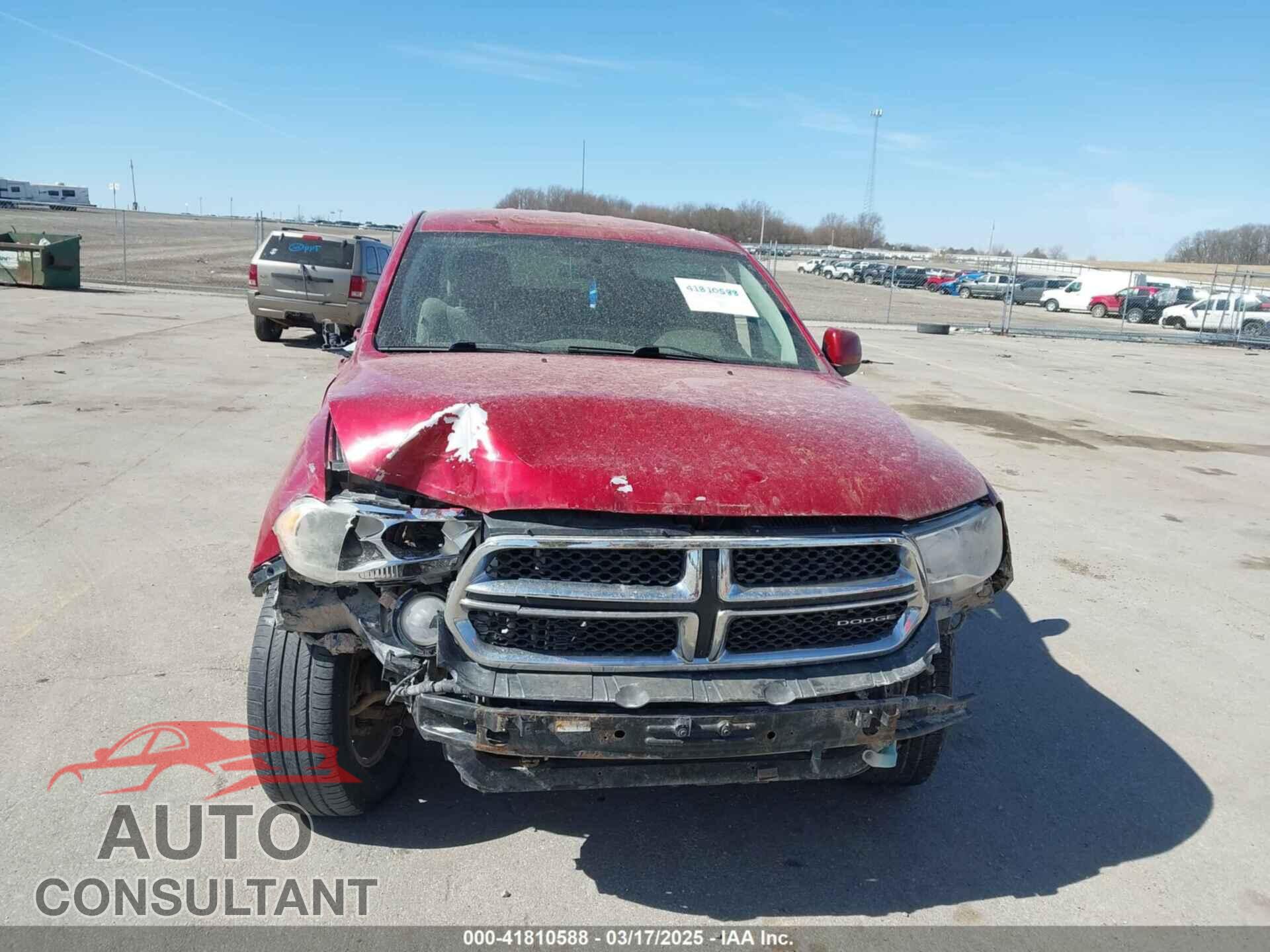 DODGE DURANGO 2011 - 1D4RE2GG4BC639770