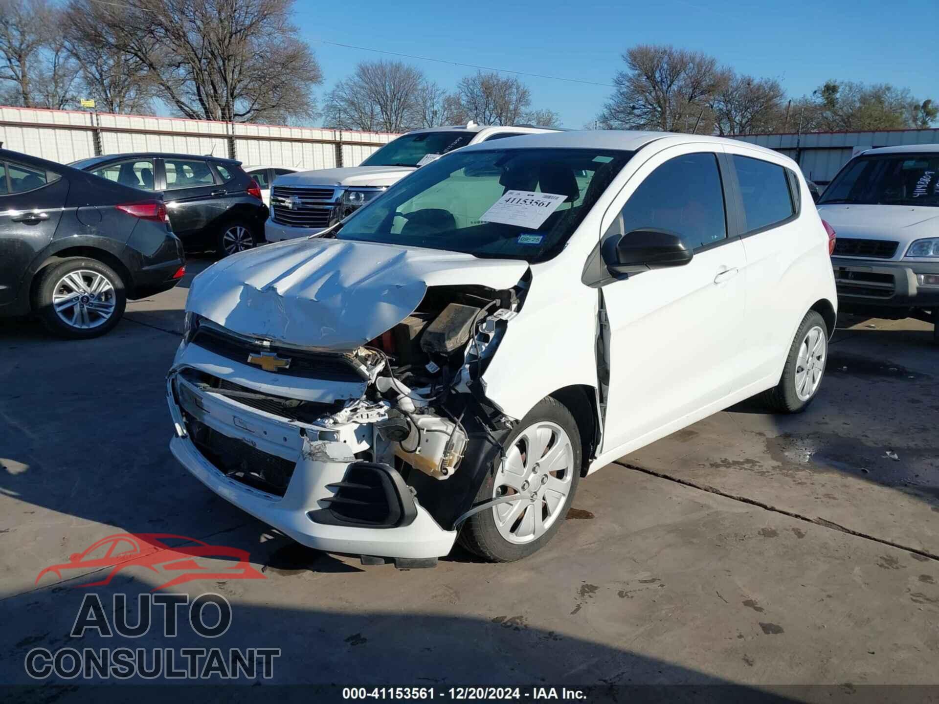 CHEVROLET SPARK 2018 - KL8CB6SA0JC470456