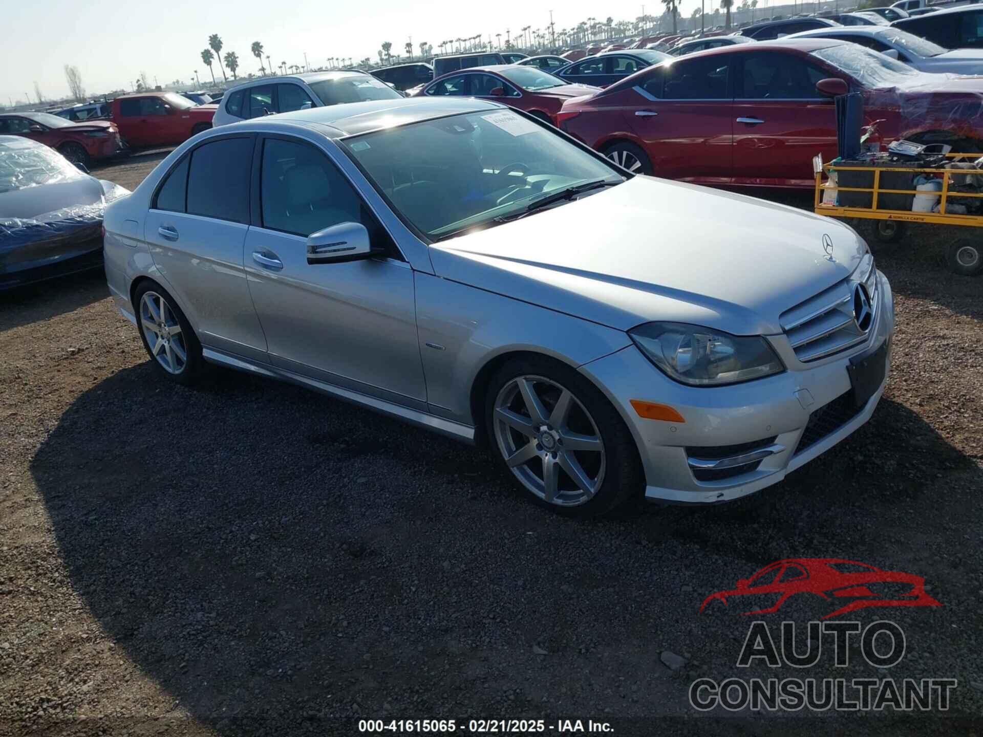 MERCEDES-BENZ C 250 2012 - WDDGF4HB5CA601967