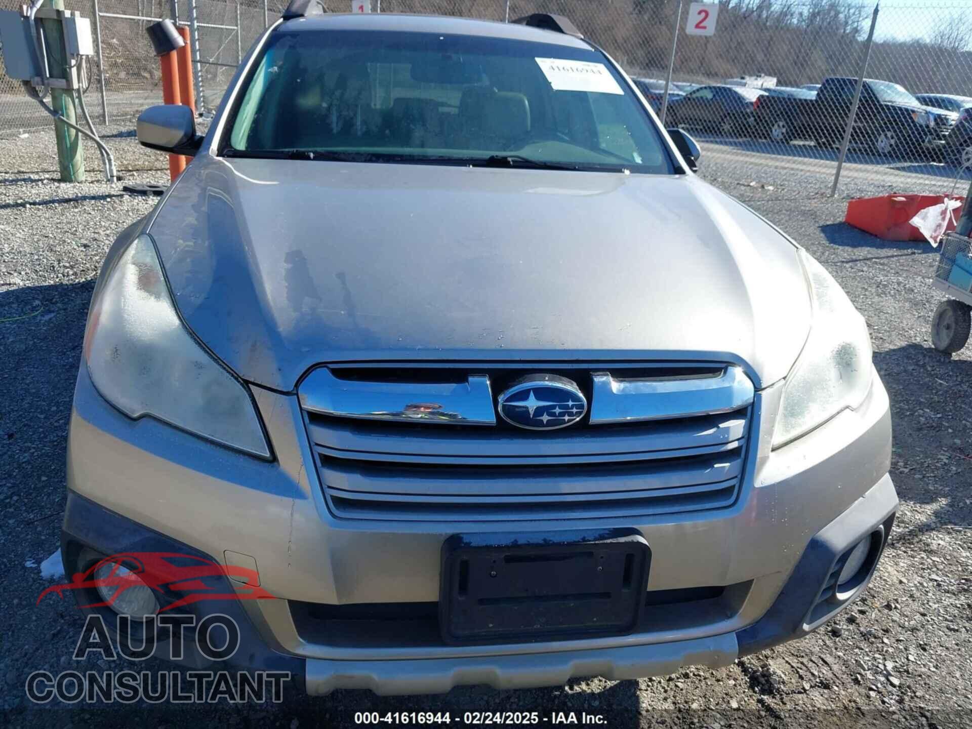 SUBARU OUTBACK 2014 - 4S4BRBLC8E3314268