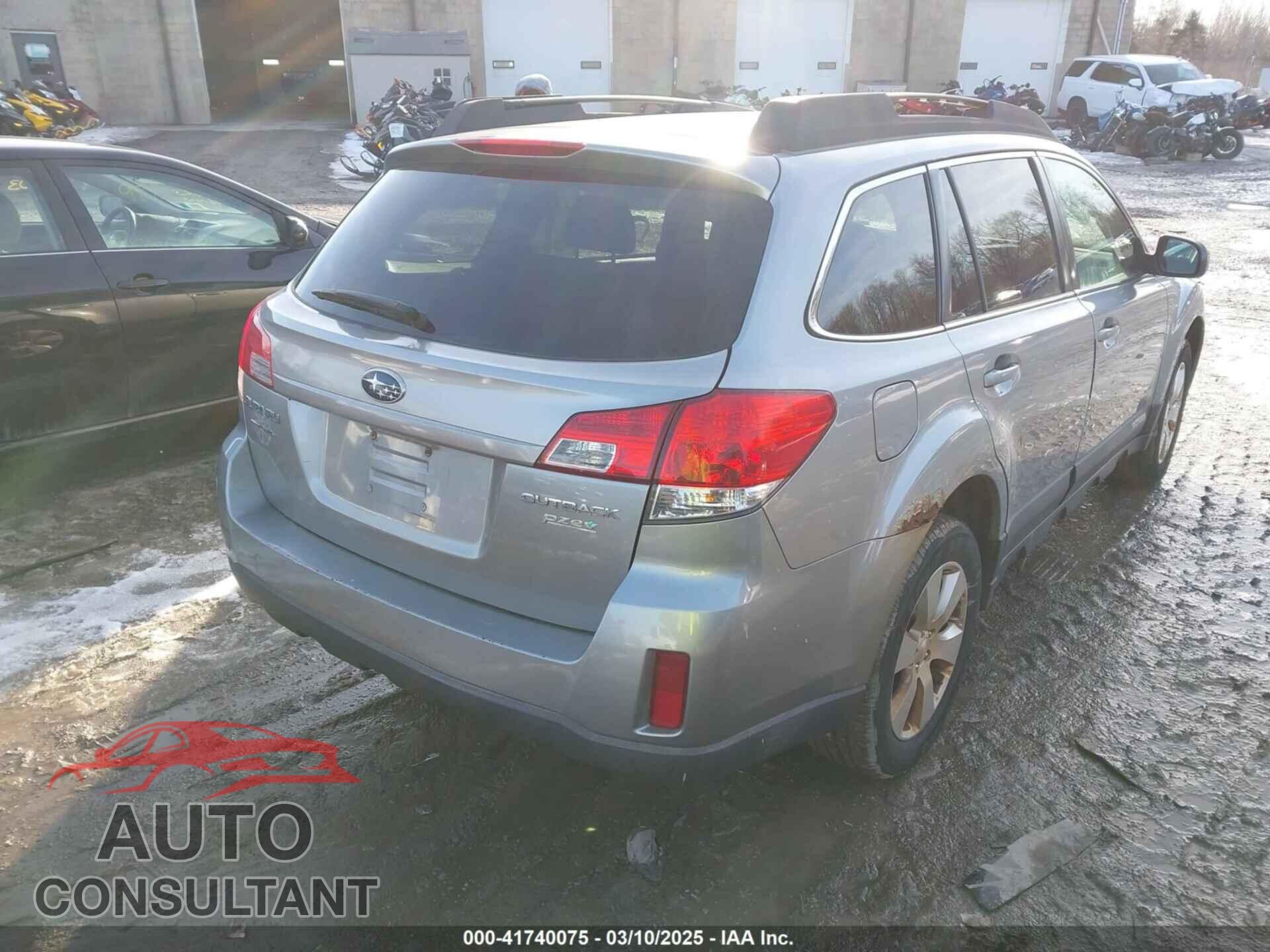 SUBARU OUTBACK 2010 - 4S4BRBCC8A3382595