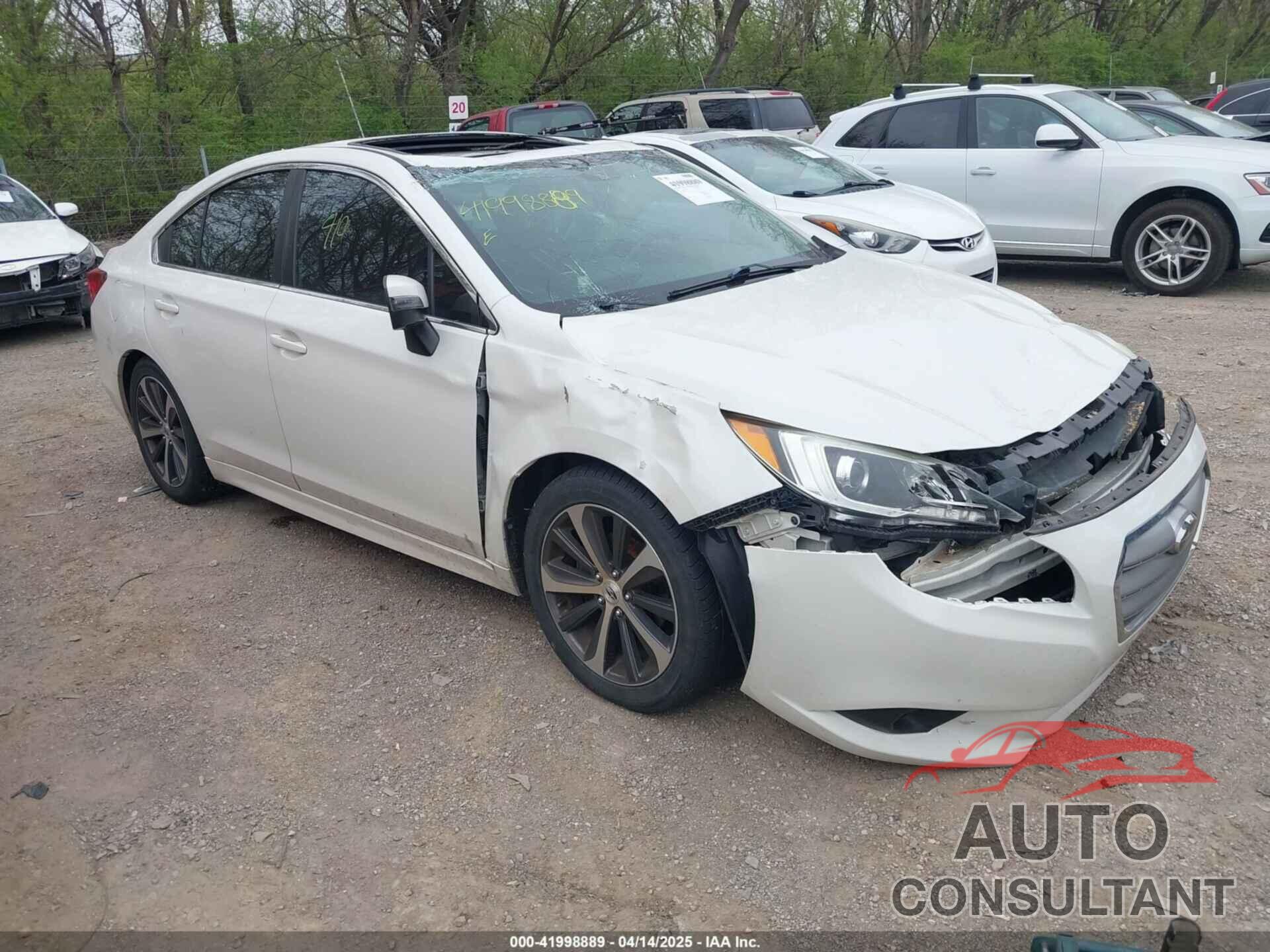 SUBARU LEGACY 2015 - 4S3BNBN68F3036092