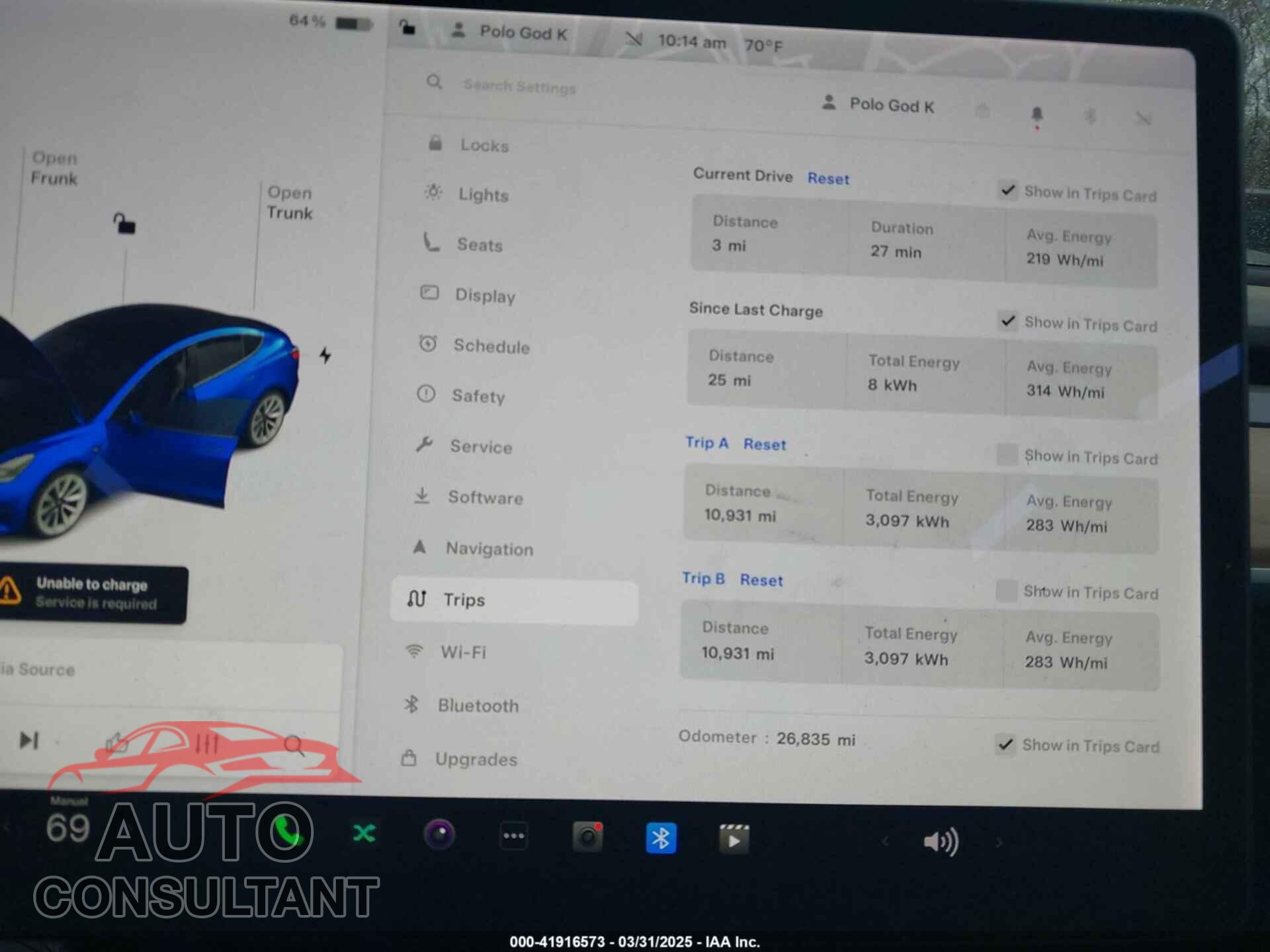 TESLA MODEL 3 2021 - 5YJ3E1EA3MF018246