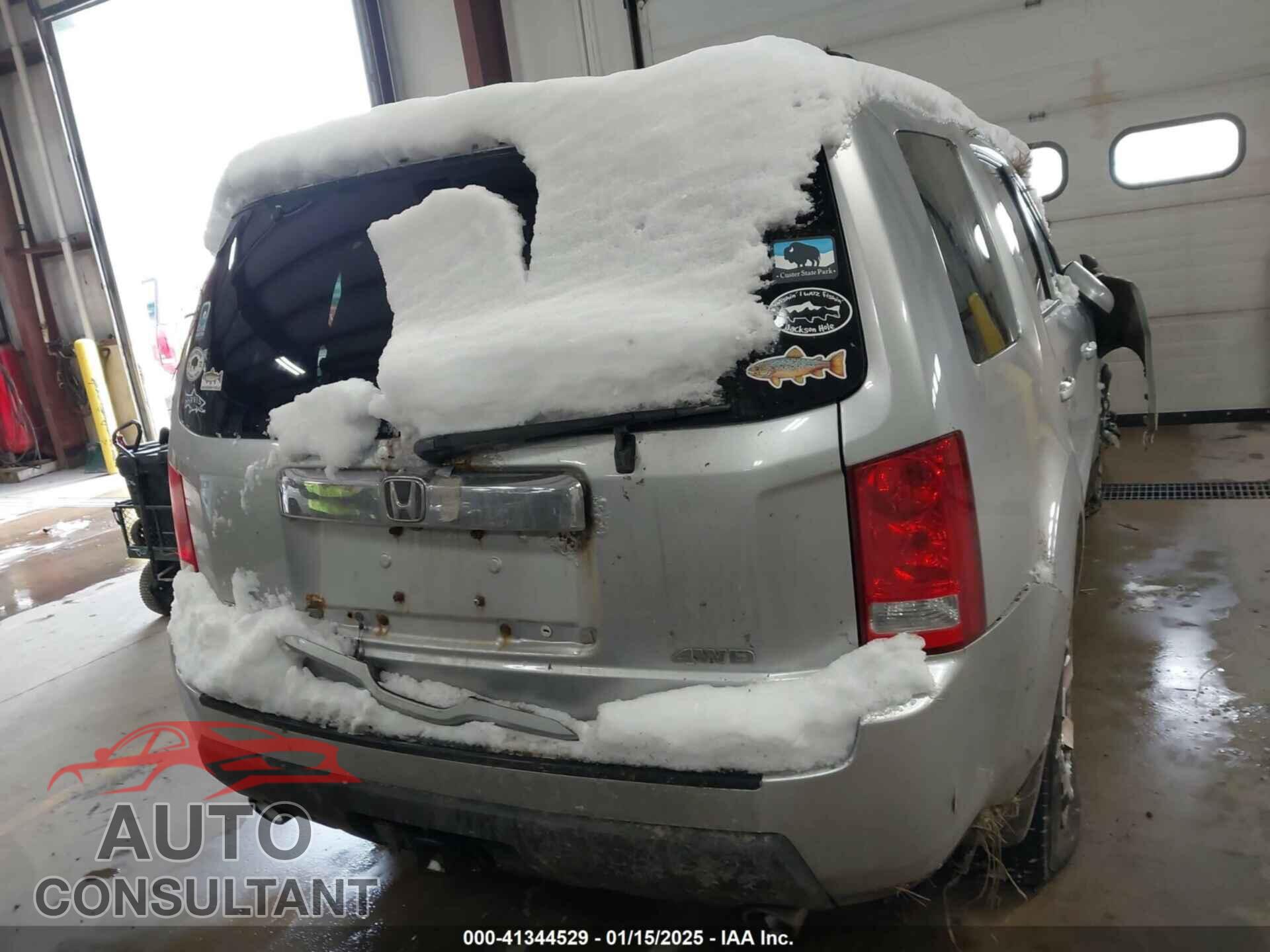 HONDA PILOT 2011 - 5FNYF4H53BB501364