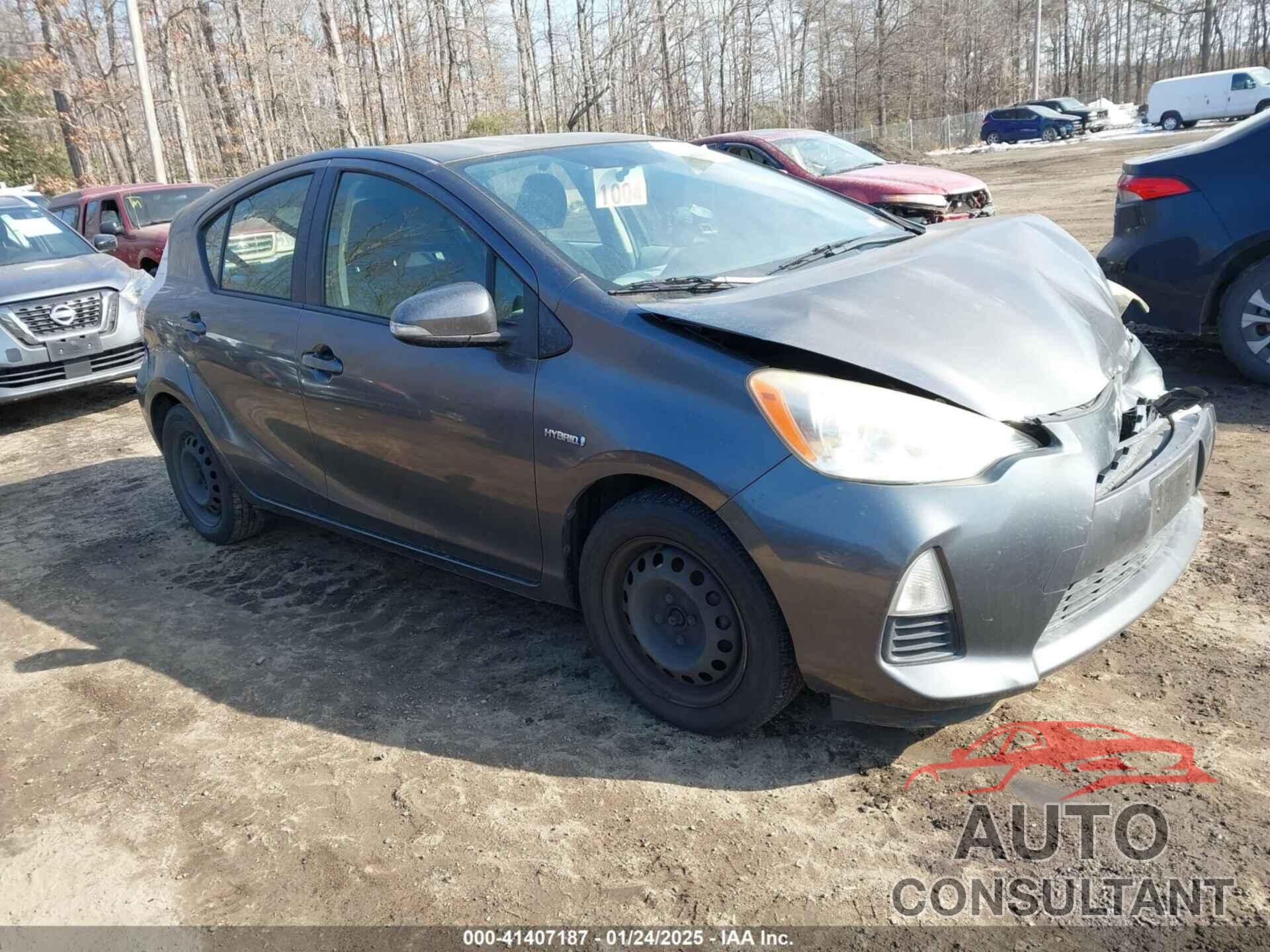 TOYOTA PRIUS C 2012 - JTDKDTB34C1025732