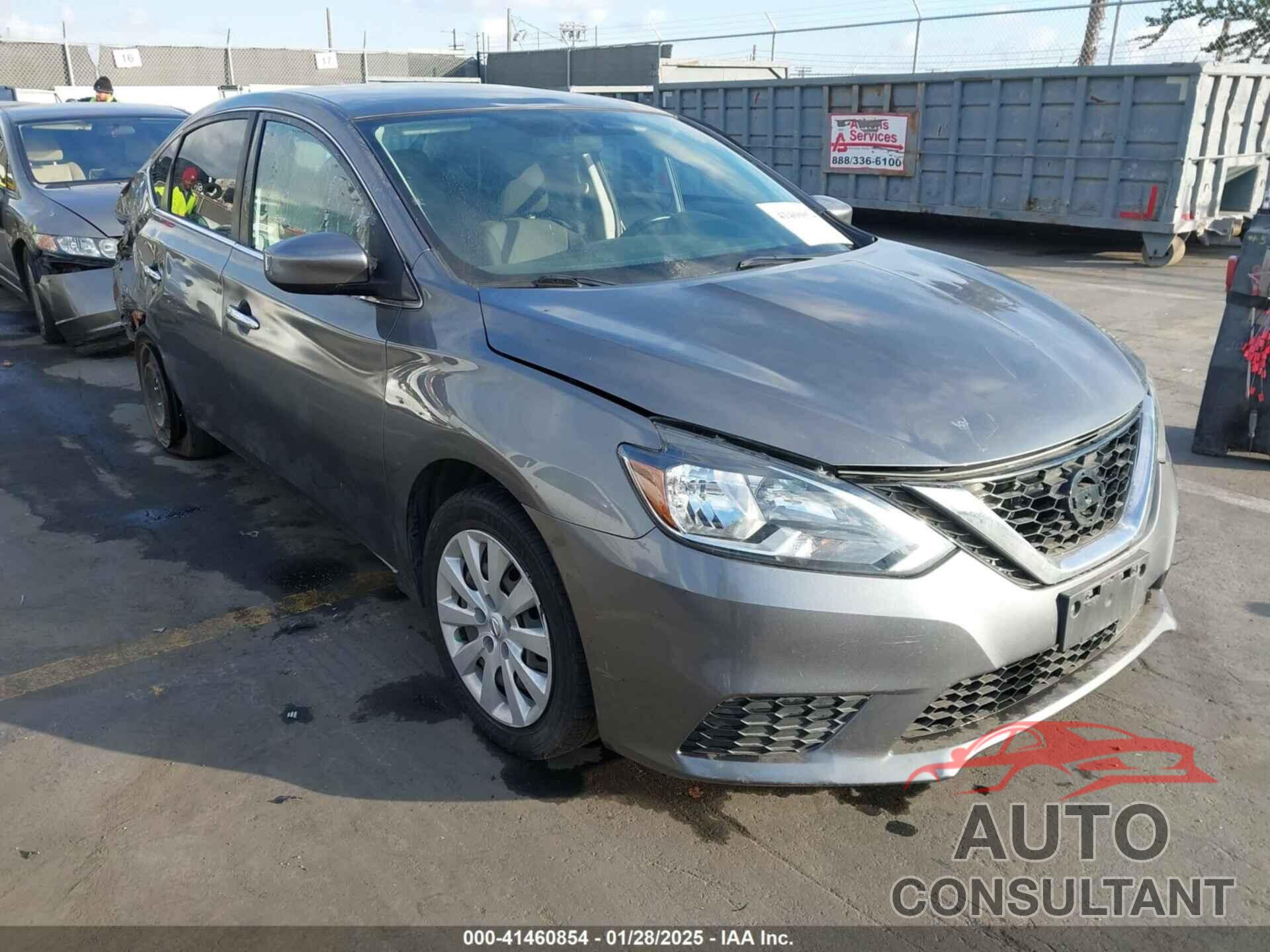 NISSAN SENTRA 2019 - 3N1AB7AP1KY375457