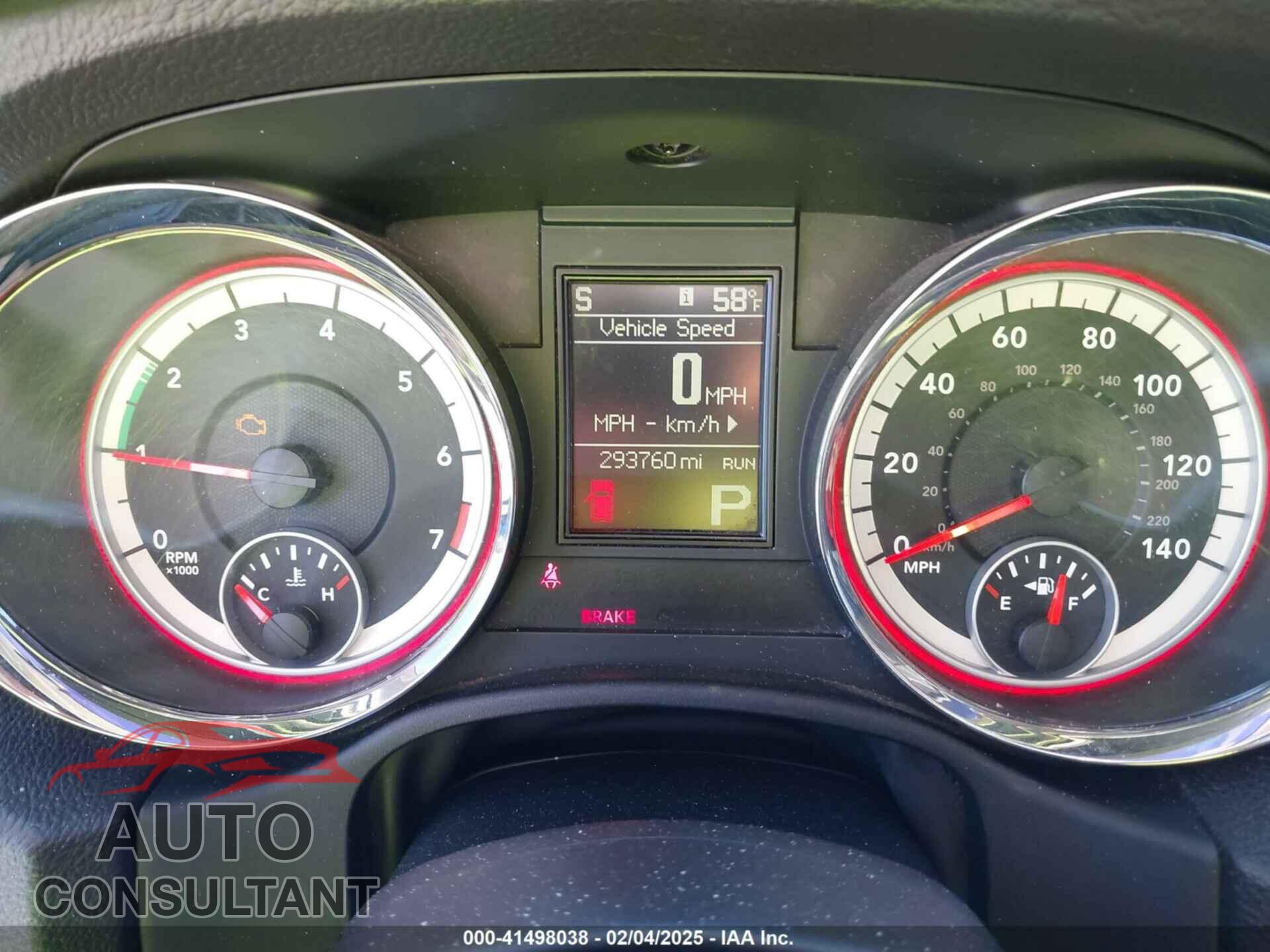 DODGE DURANGO 2013 - 1C4RDHAG0DC691203