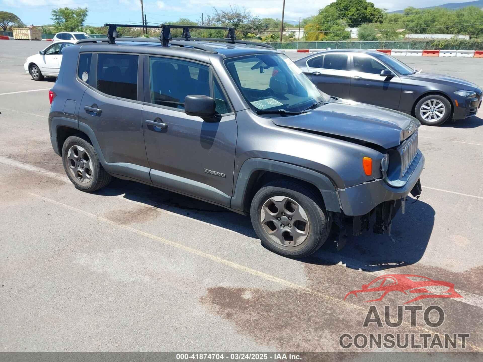 JEEP RENEGADE 2017 - ZACCJAAB2HPE51050