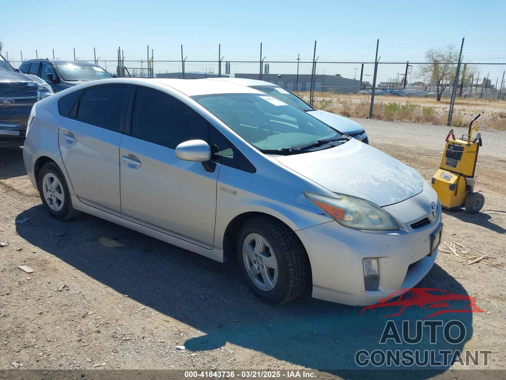 TOYOTA PRIUS 2010 - JTDKN3DU8A0065382