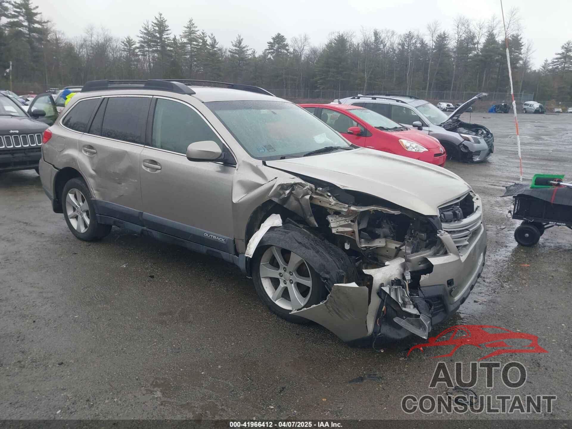SUBARU OUTBACK 2014 - 4S4BRCCC5E3253063