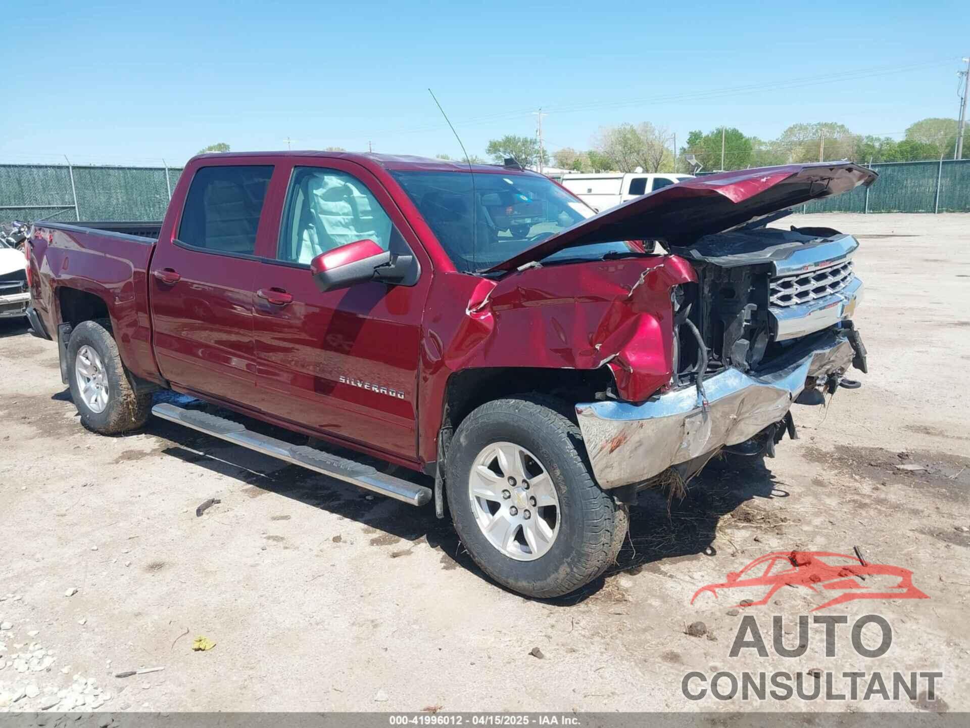 CHEVROLET SILVERADO 1500 2016 - 3GCUKREC5GG146225