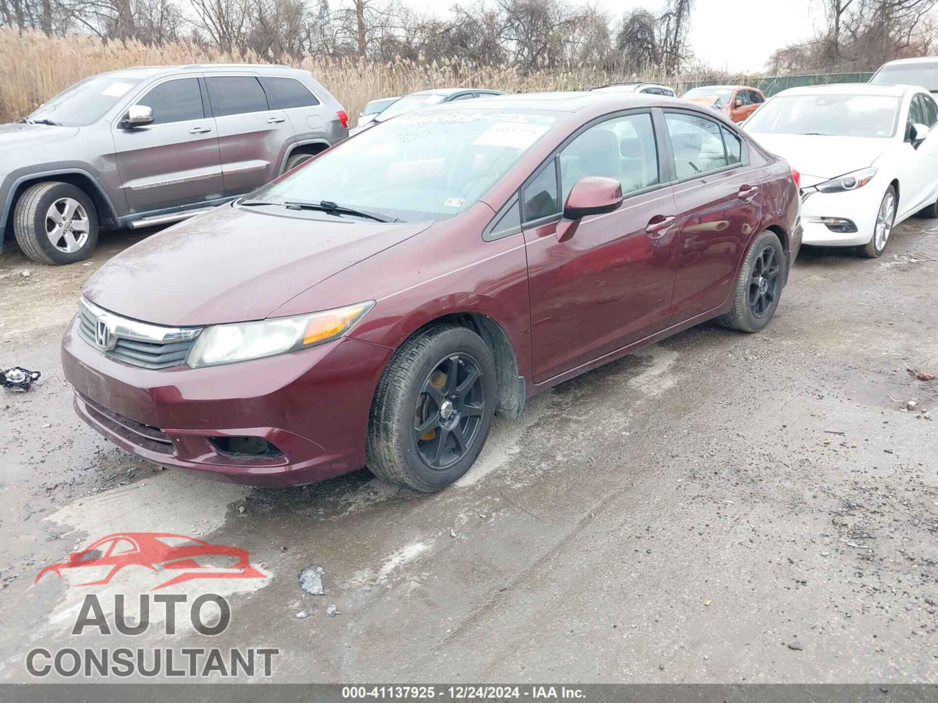HONDA CIVIC 2012 - 19XFB2F83CE053588