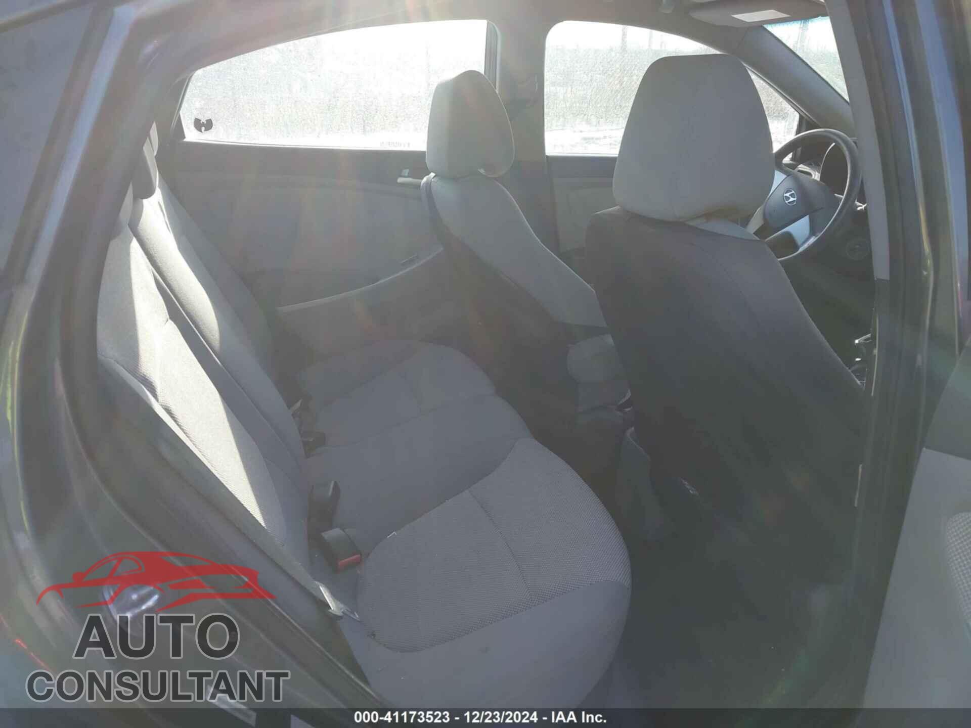 HYUNDAI ACCENT 2012 - KMHCT4AE4CU232485