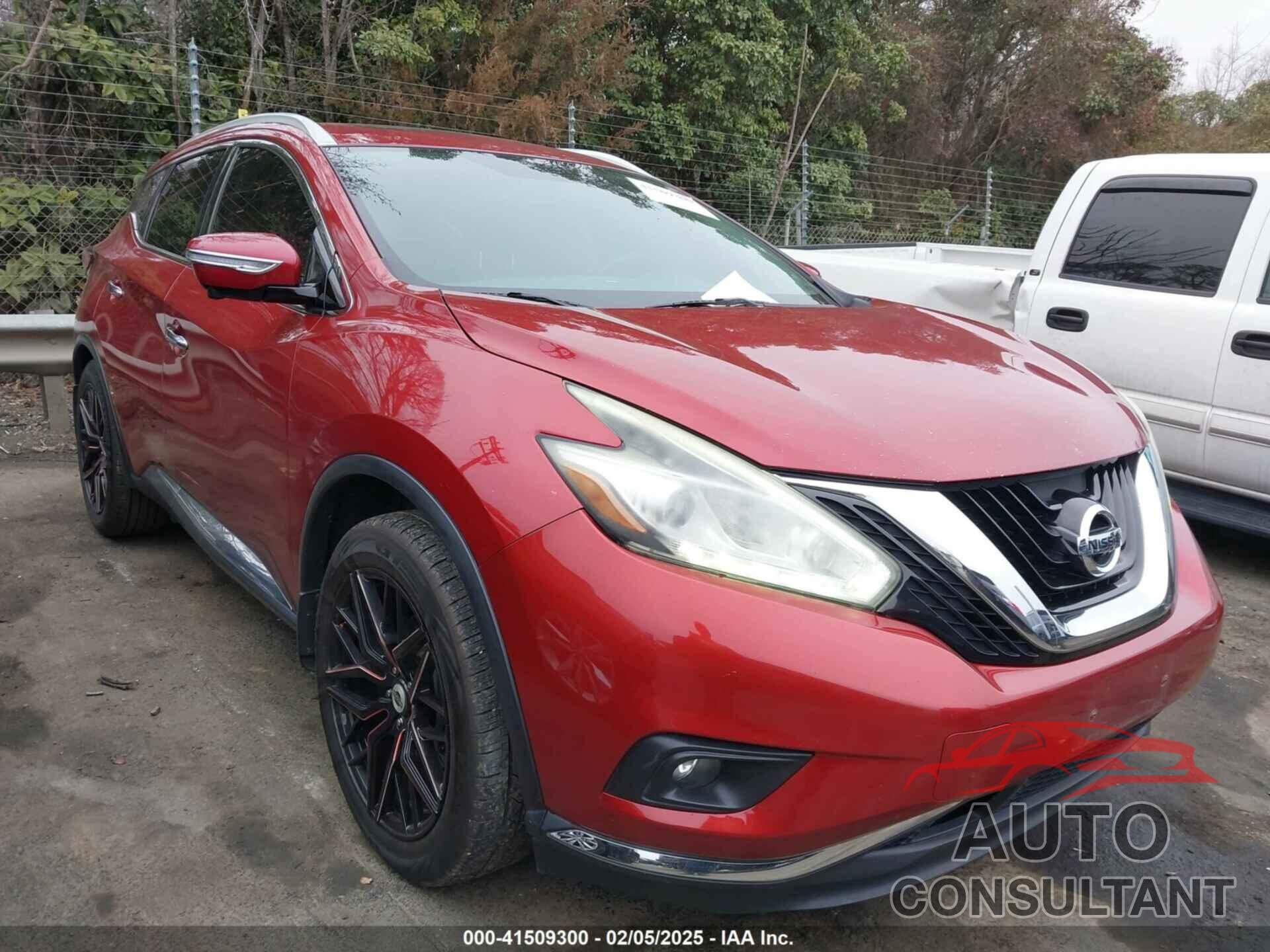 NISSAN MURANO 2015 - 5N1AZ2MG0FN212949