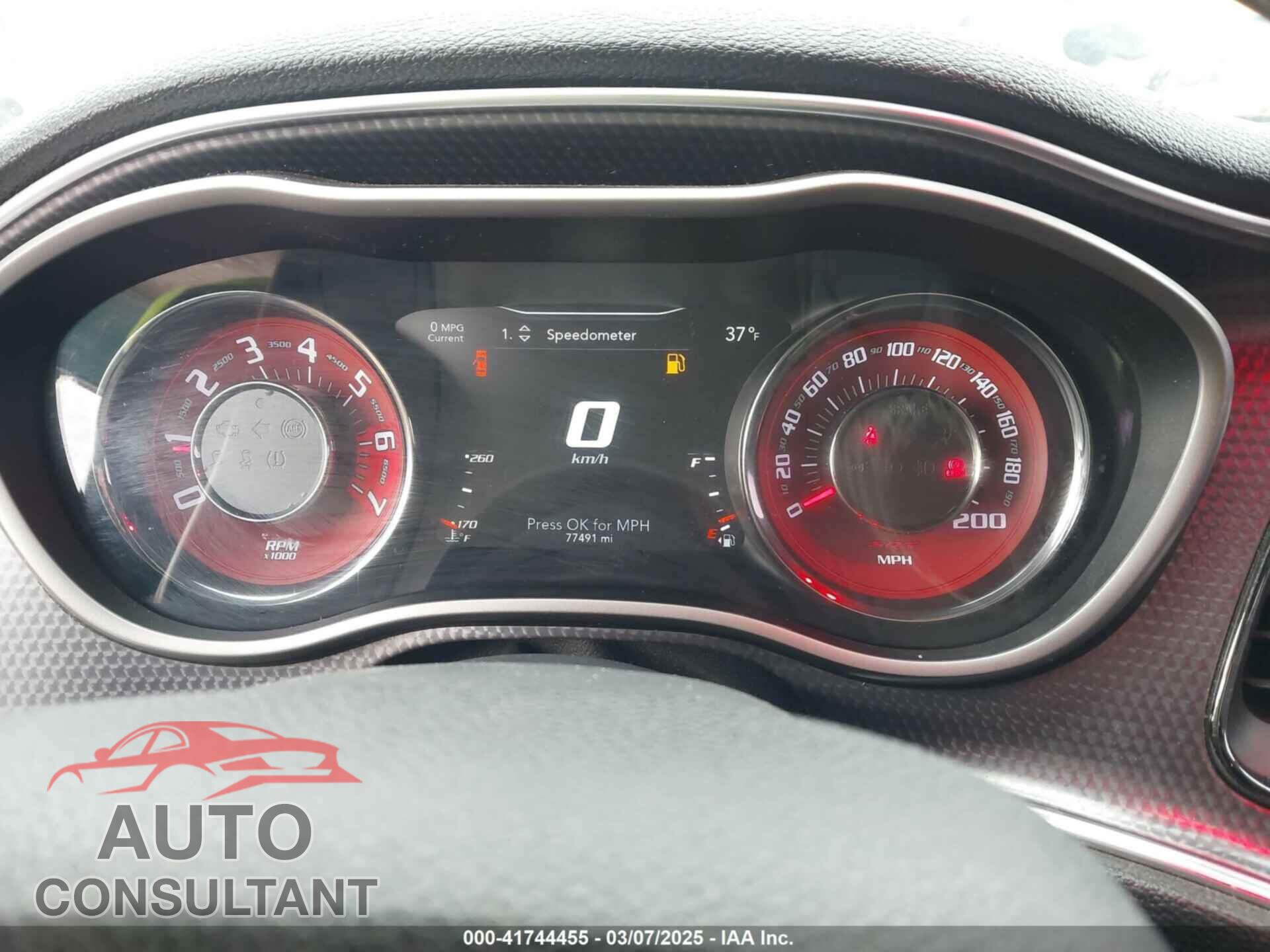 DODGE CHALLENGER 2016 - 2C3CDZC95GH326340