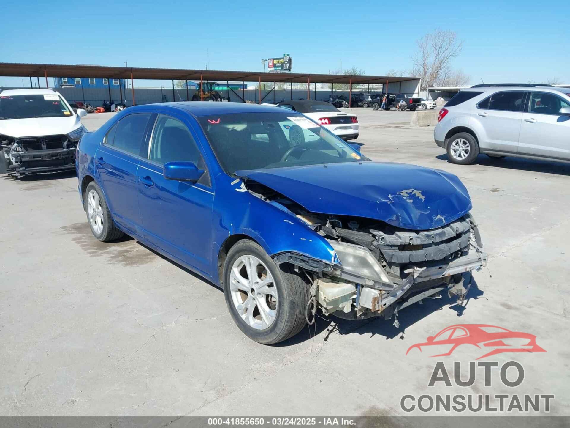 FORD FUSION 2012 - 3FAHP0HA9CR395009