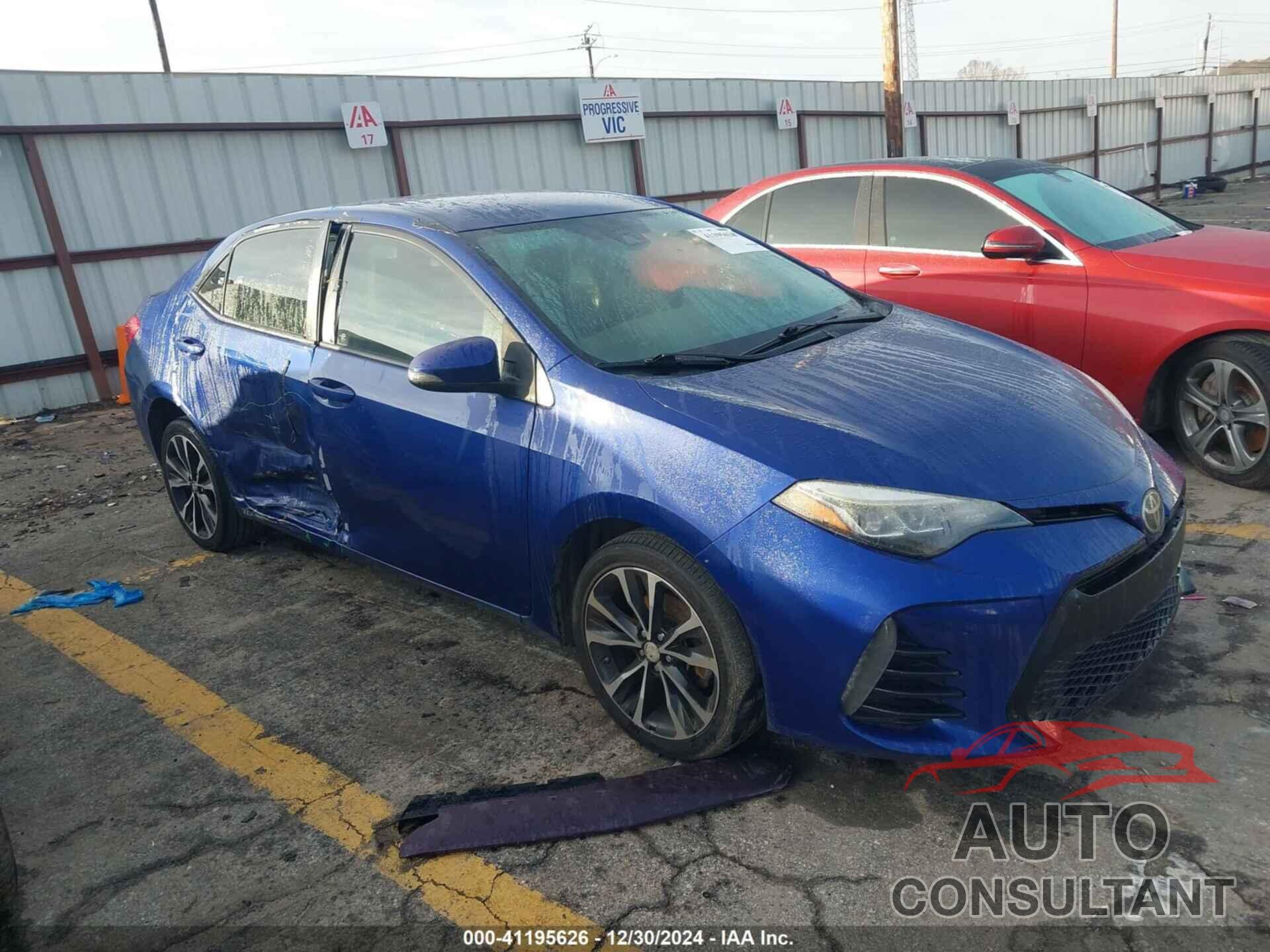 TOYOTA COROLLA 2017 - 2T1BURHE9HC894941