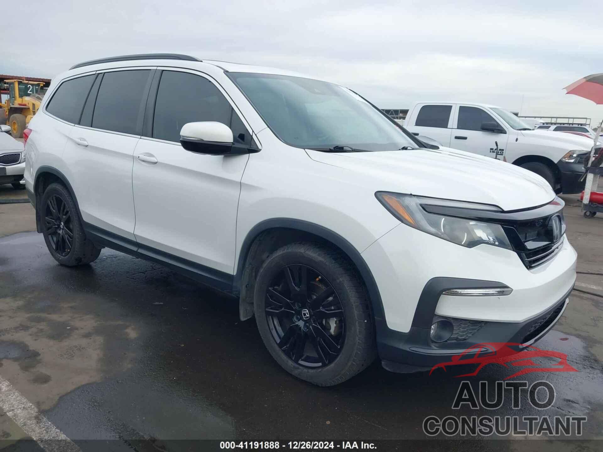 HONDA PILOT 2021 - 5FNYF5H29MB016001