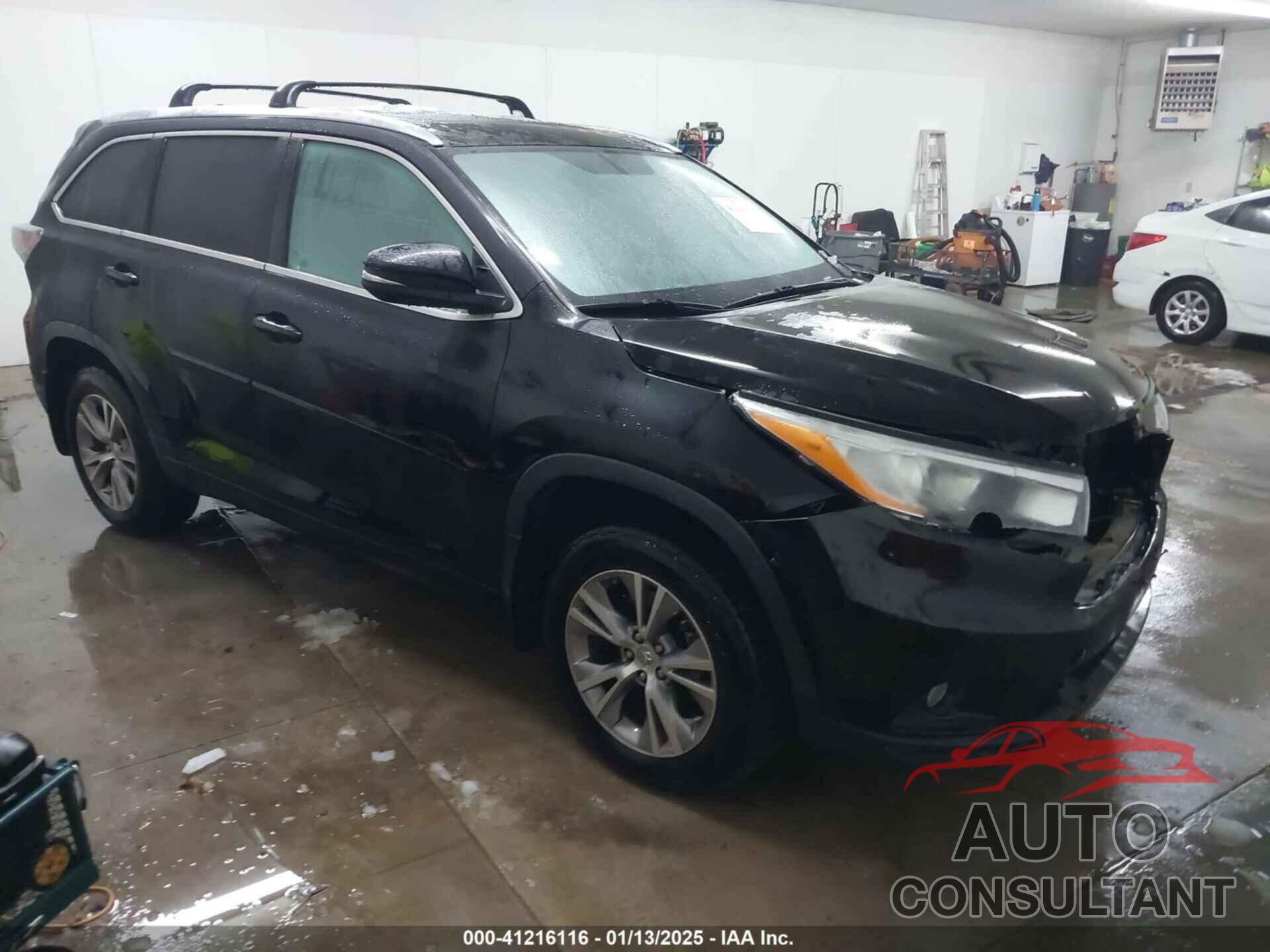TOYOTA HIGHLANDER 2014 - 5TDJKRFH2ES041444