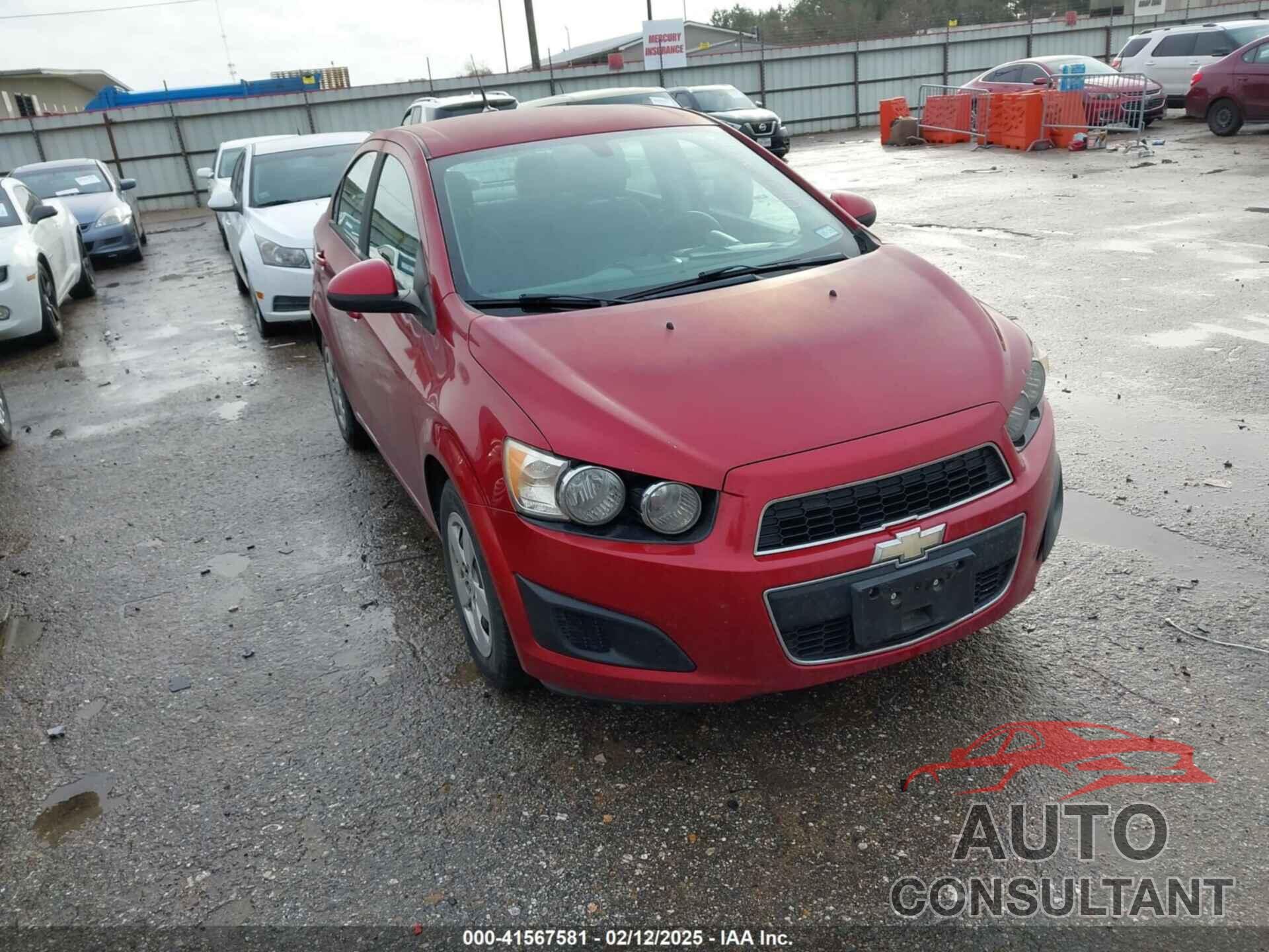 CHEVROLET SONIC 2014 - 1G1JA5SH4E4150154
