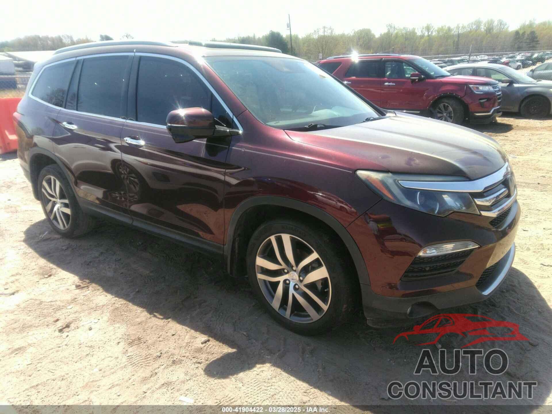 HONDA PILOT 2017 - 5FNYF5H98HB006384