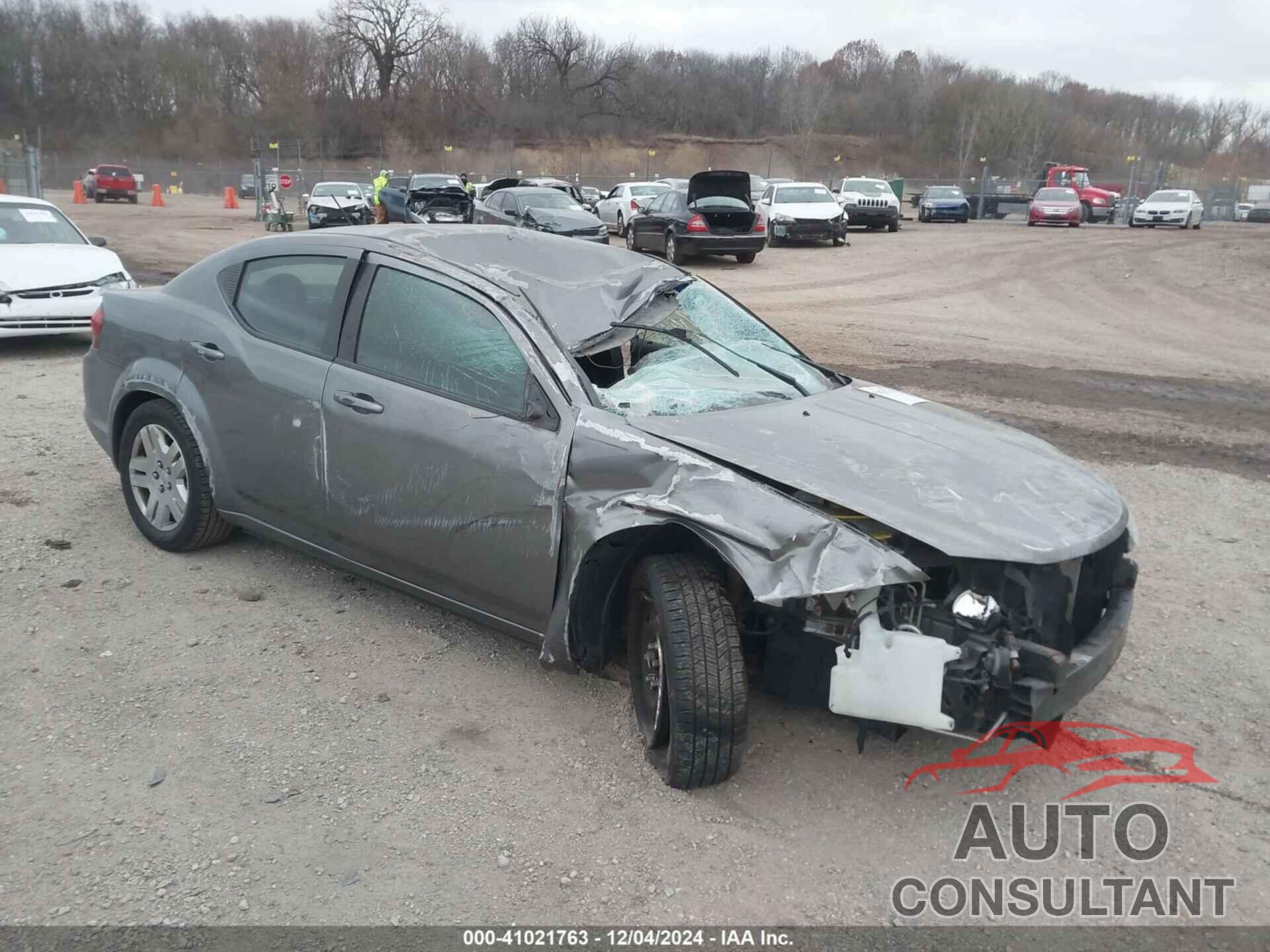 DODGE AVENGER 2013 - 1C3CDZAB4DN558761