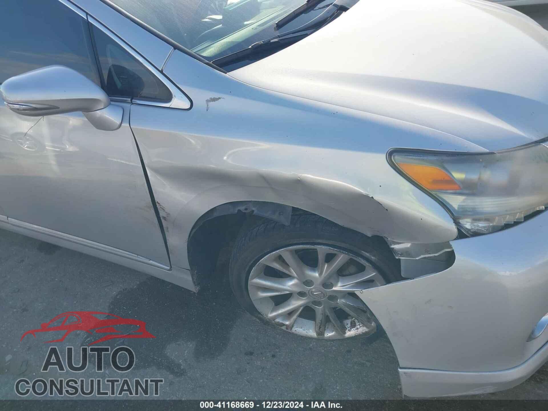 LEXUS HS 2010 - JTHBB1BA0A2021420