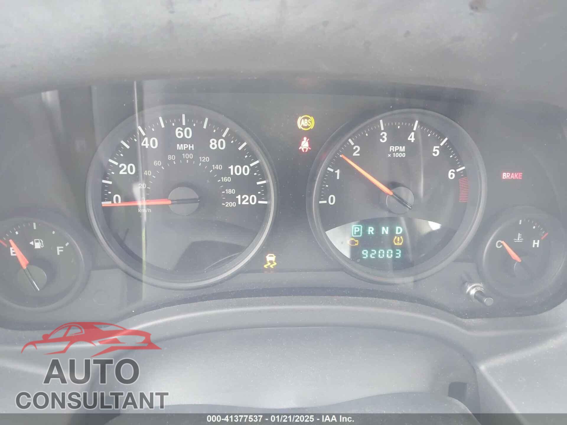 JEEP COMPASS 2010 - 1J4NF4FB5AD592939