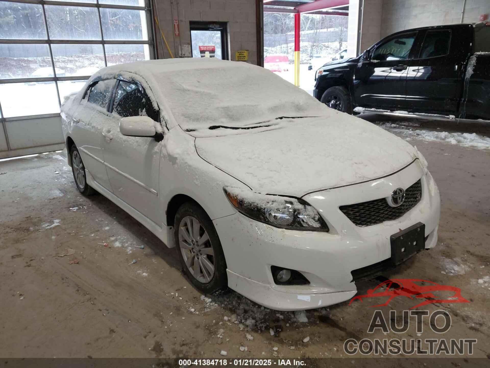 TOYOTA COROLLA 2009 - 1NXBU40E29Z068463