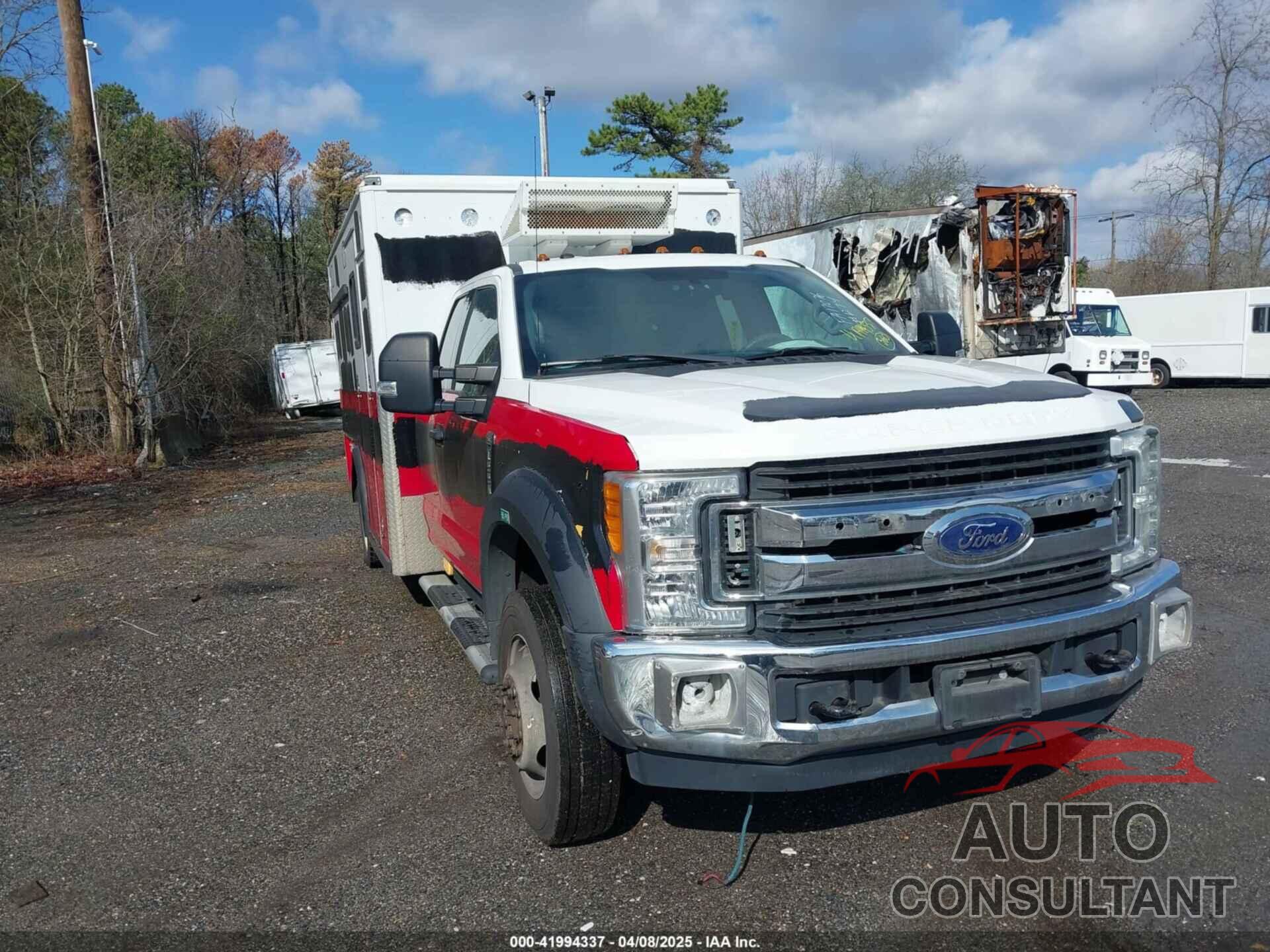 FORD F-550 CHASSIS 2017 - 1FD0X5HTXHEC82150