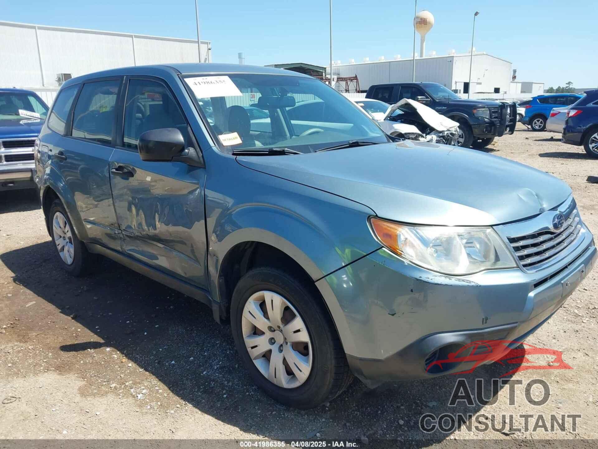 SUBARU FORESTER 2010 - JF2SH6AC8AH738033