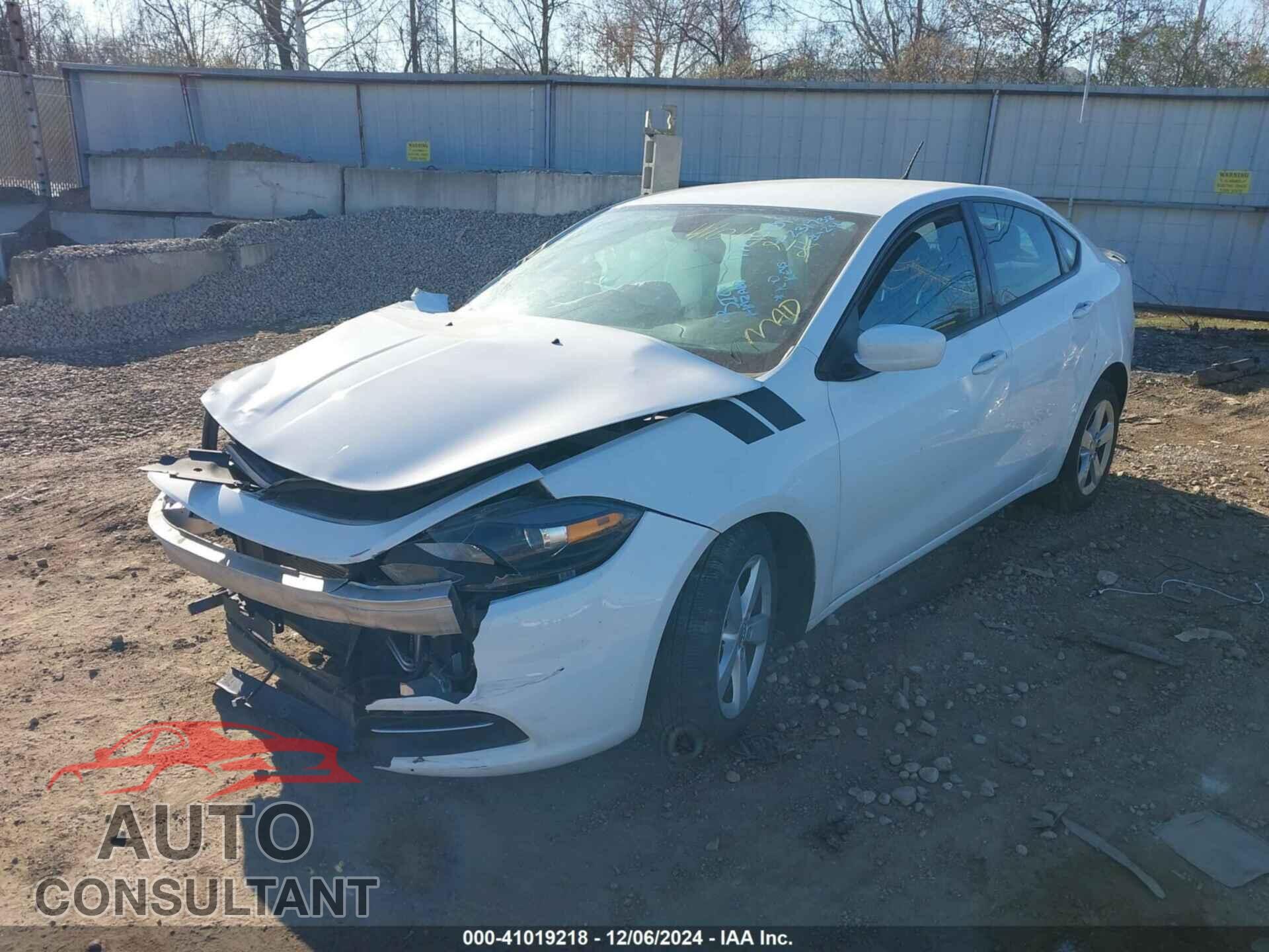 DODGE DART 2016 - 1C3CDFBB0GD544122
