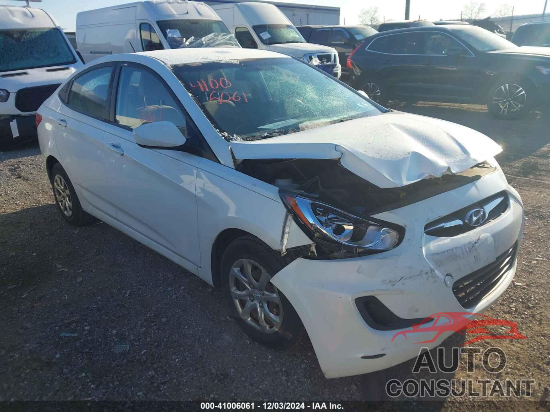 HYUNDAI ACCENT 2013 - KMHCT4AE9DU506975