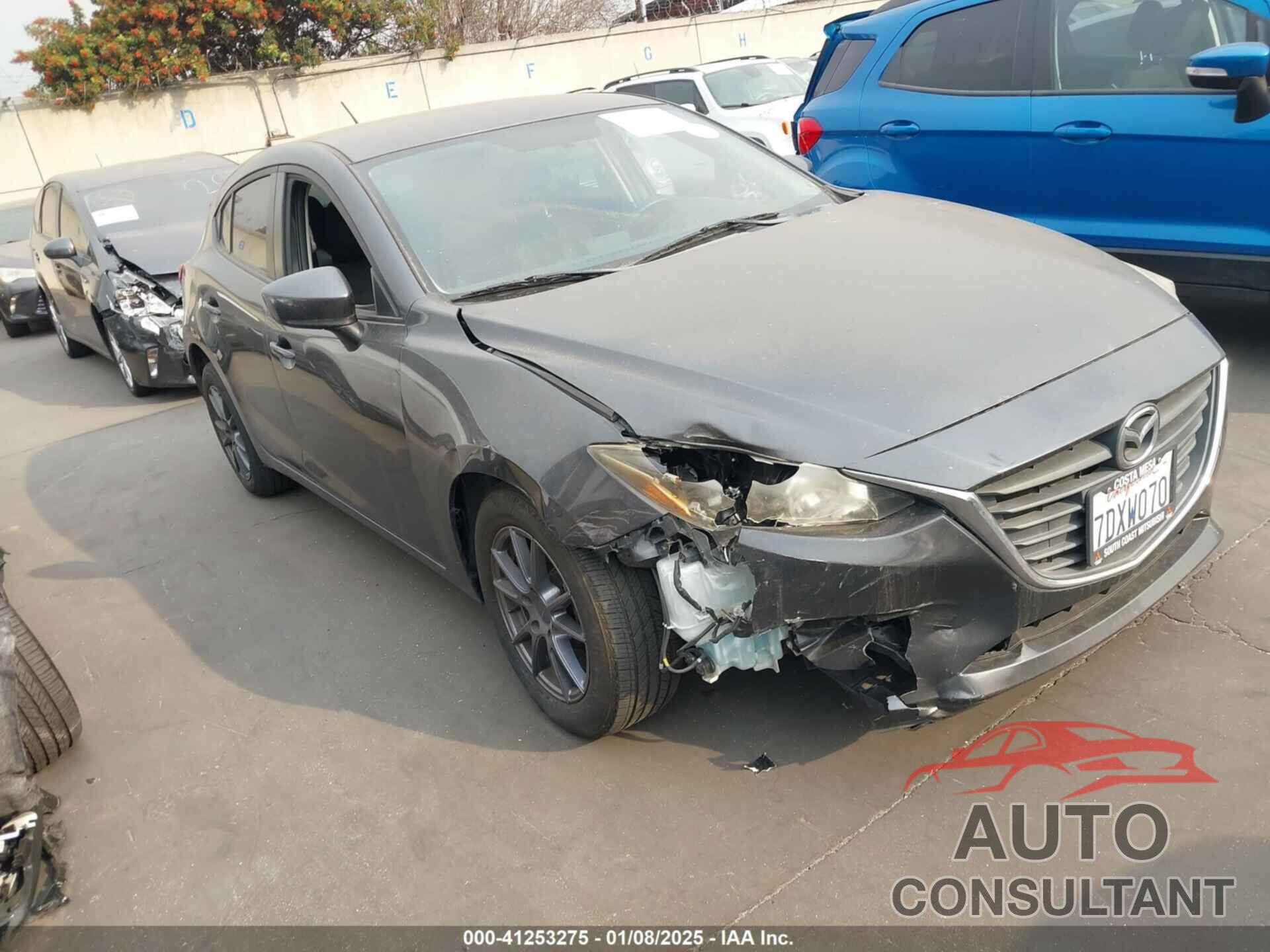 MAZDA 3 2014 - JM1BM1K74E1172966