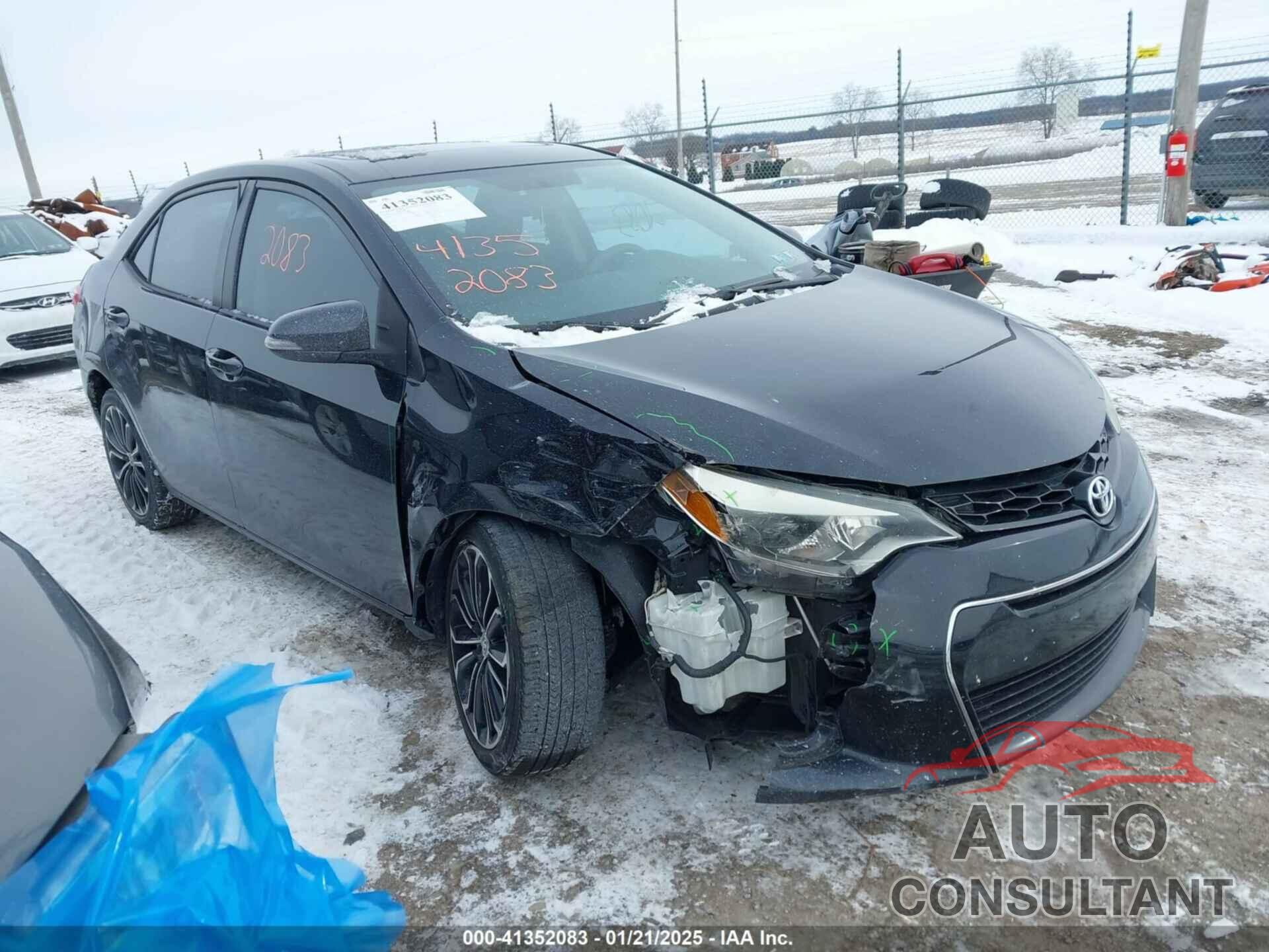 TOYOTA COROLLA 2016 - 2T1BURHE9GC732192