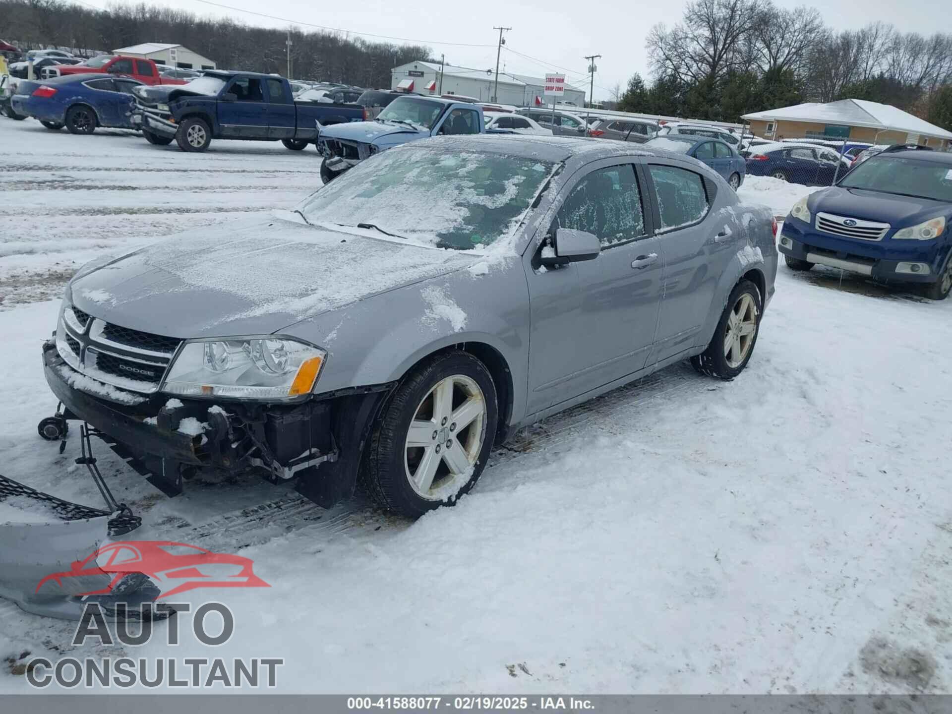 DODGE AVENGER 2013 - 1C3CDZCB9DN665771