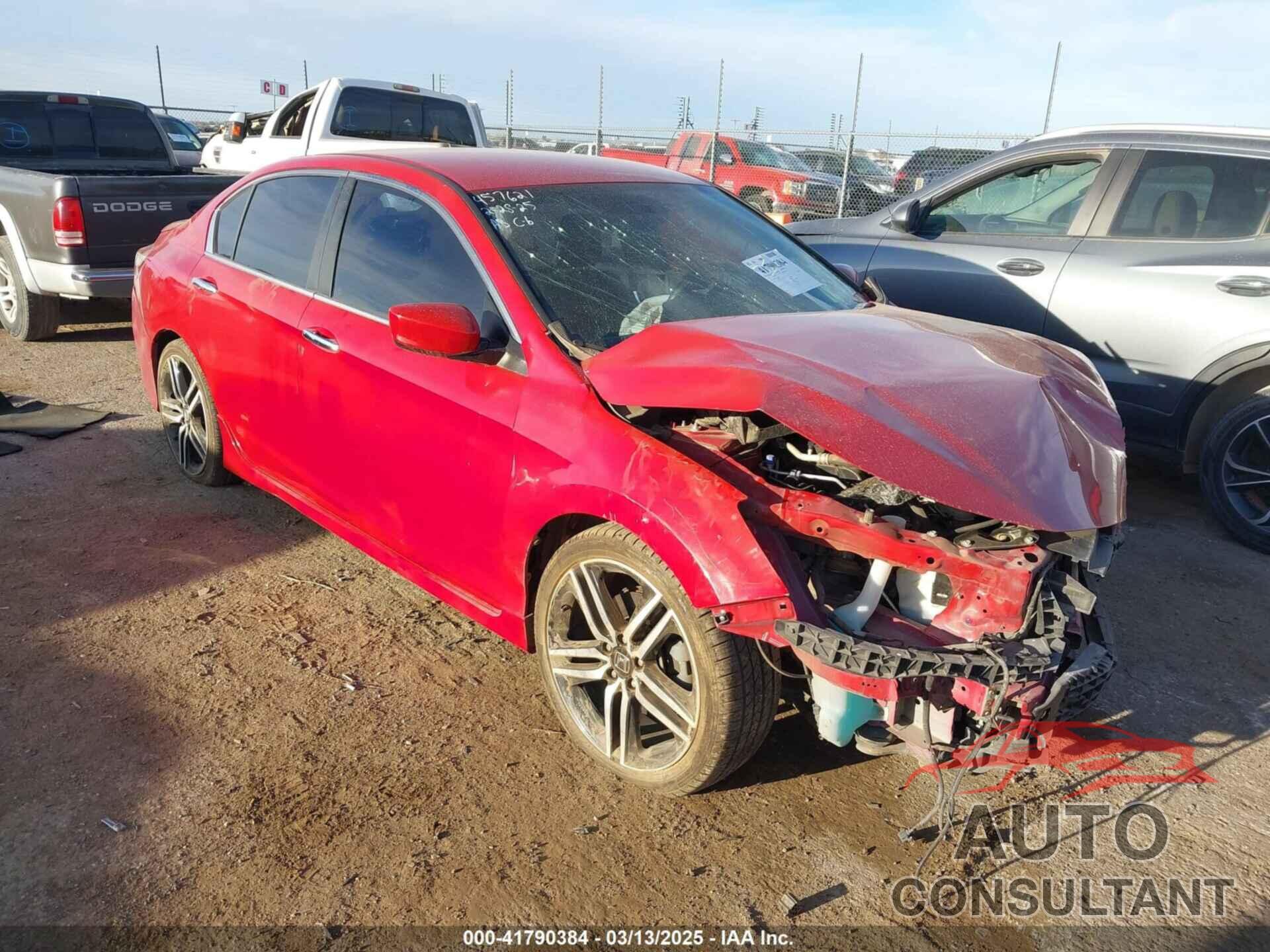 HONDA ACCORD 2016 - 1HGCR2F52GA148559