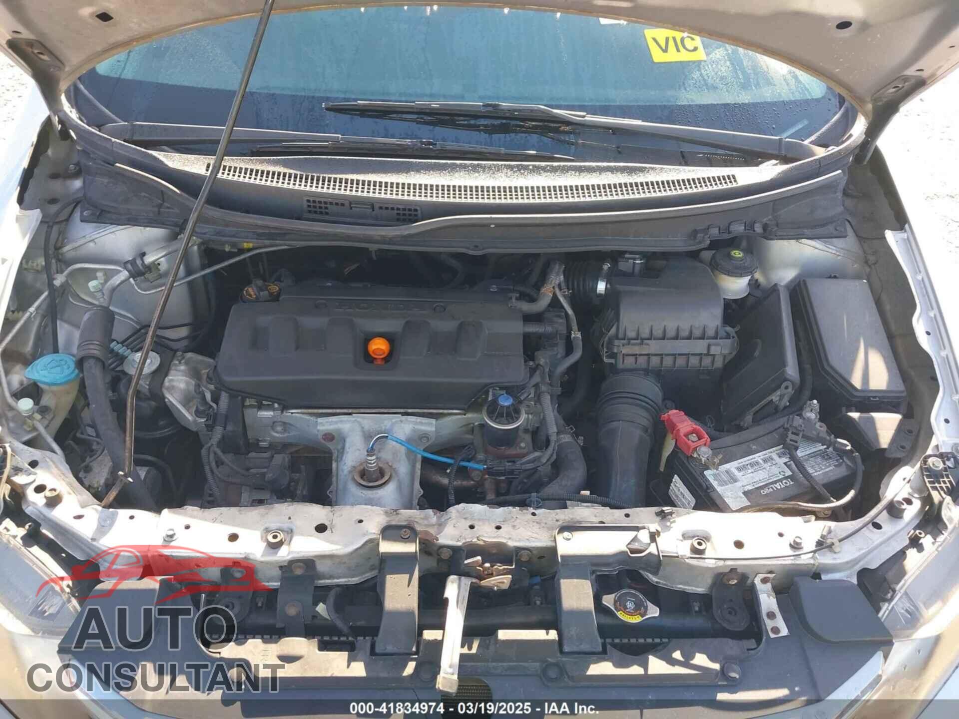 HONDA CIVIC 2012 - 19XFB2F53CE061762