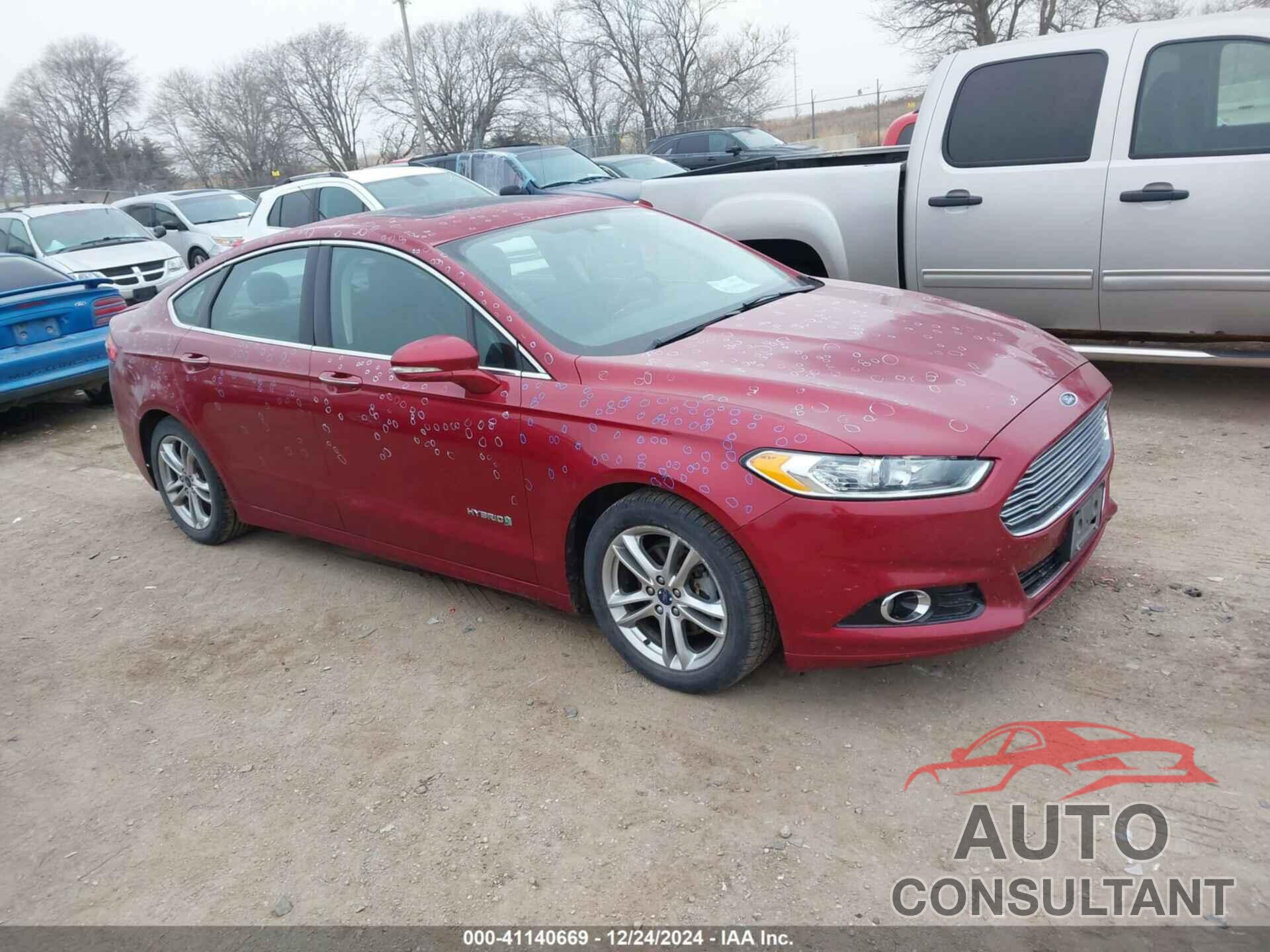 FORD FUSION HYBRID 2016 - 3FA6P0RU3GR355398