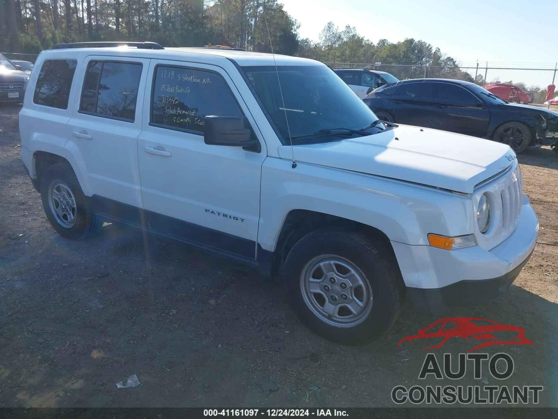 JEEP PATRIOT 2015 - 1C4NJPBB5FD313542