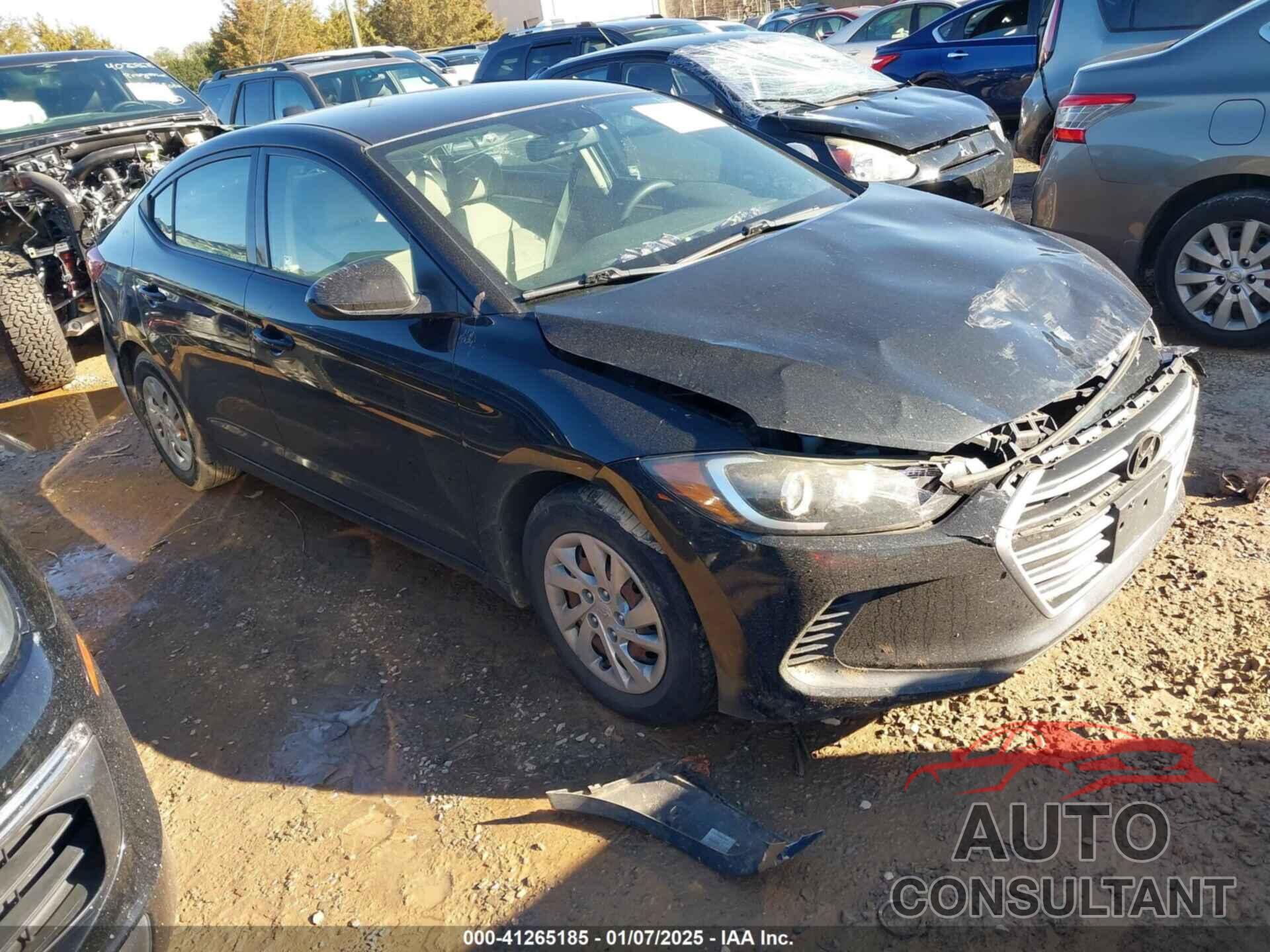 HYUNDAI ELANTRA 2018 - KMHD74LF4JU612728