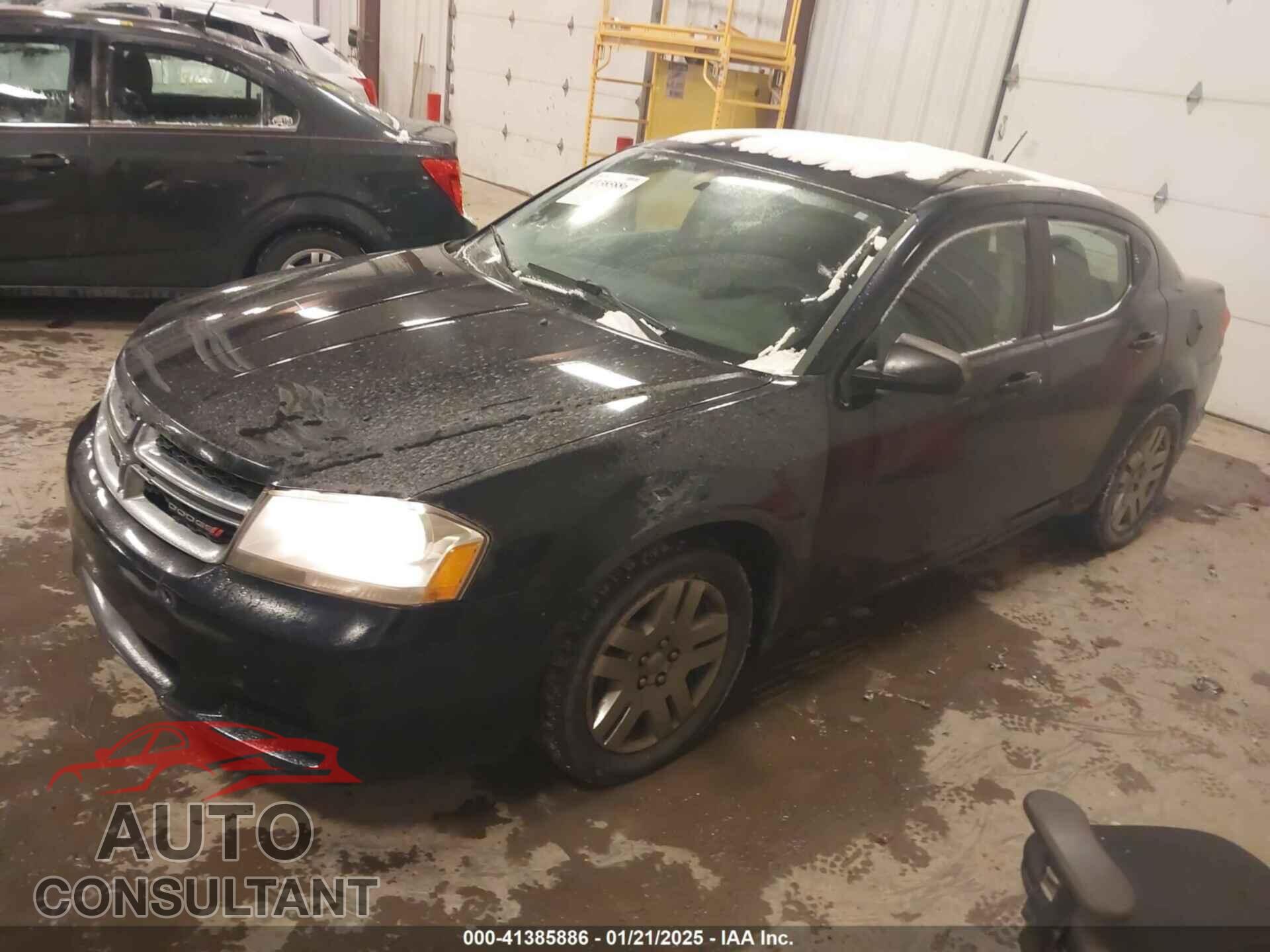 DODGE AVENGER 2012 - 1C3CDZAG9CN264430