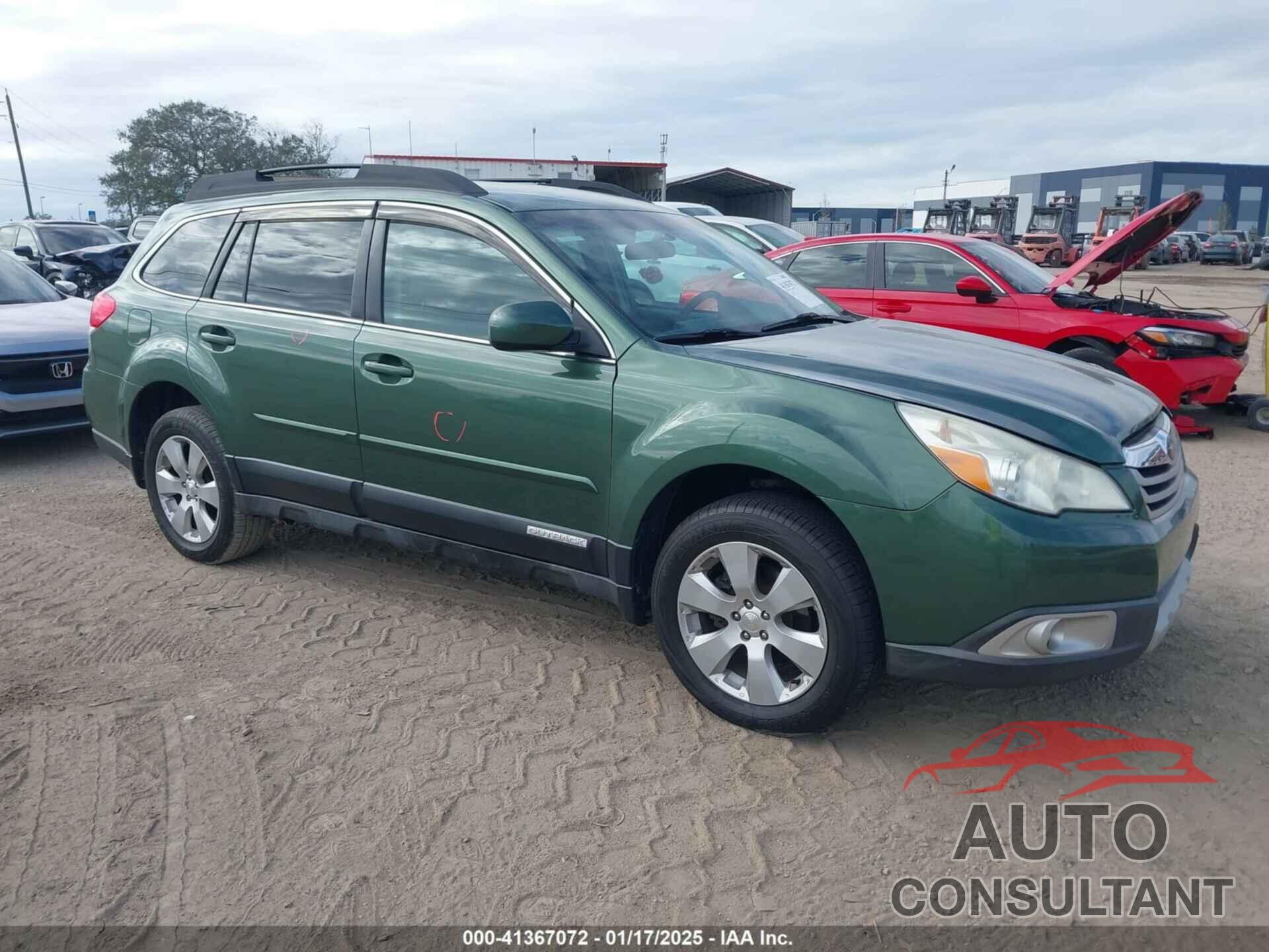 SUBARU OUTBACK 2012 - 4S4BRCBC2C3290943