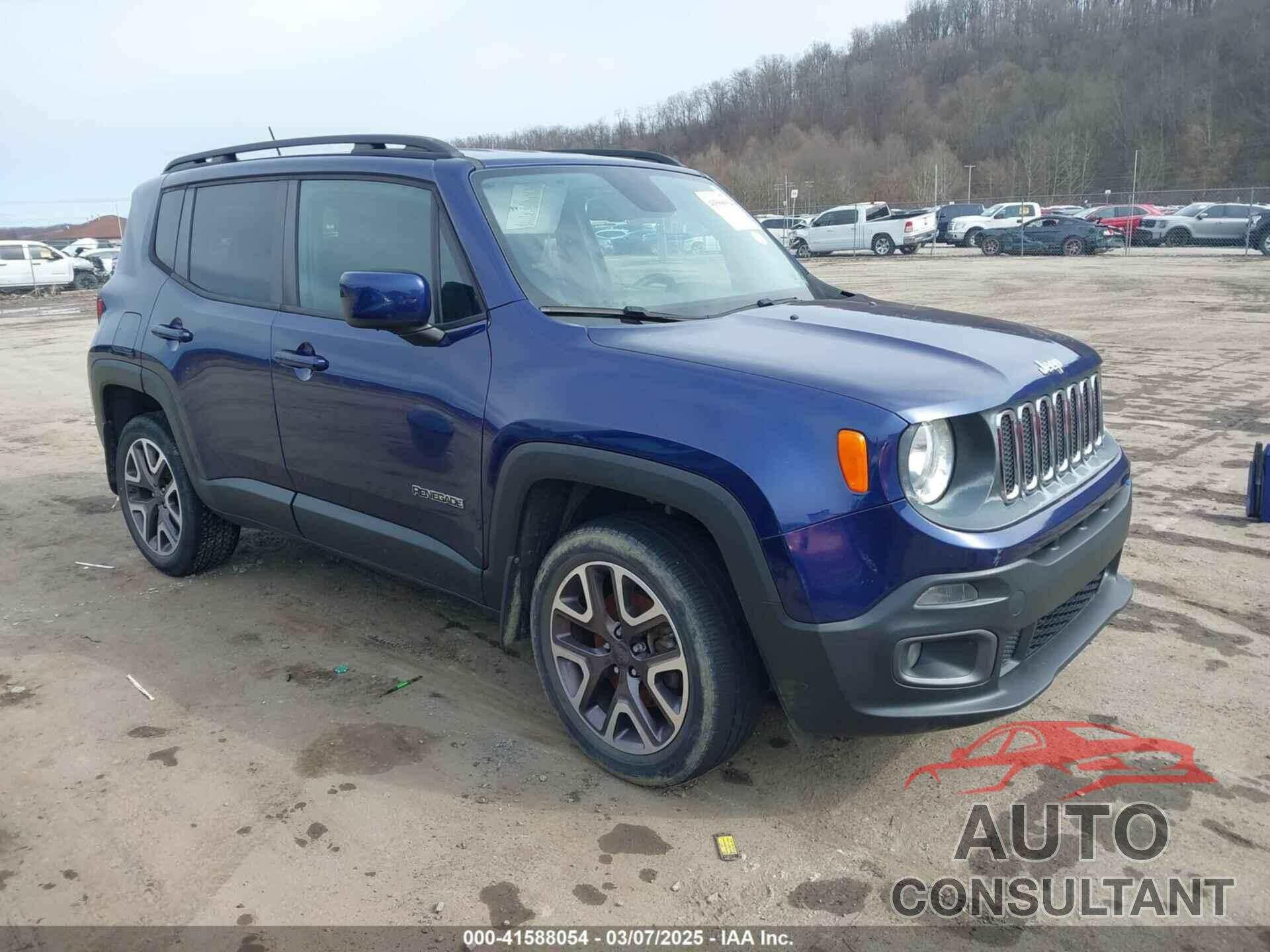JEEP RENEGADE 2016 - ZACCJBBT3GPD70800