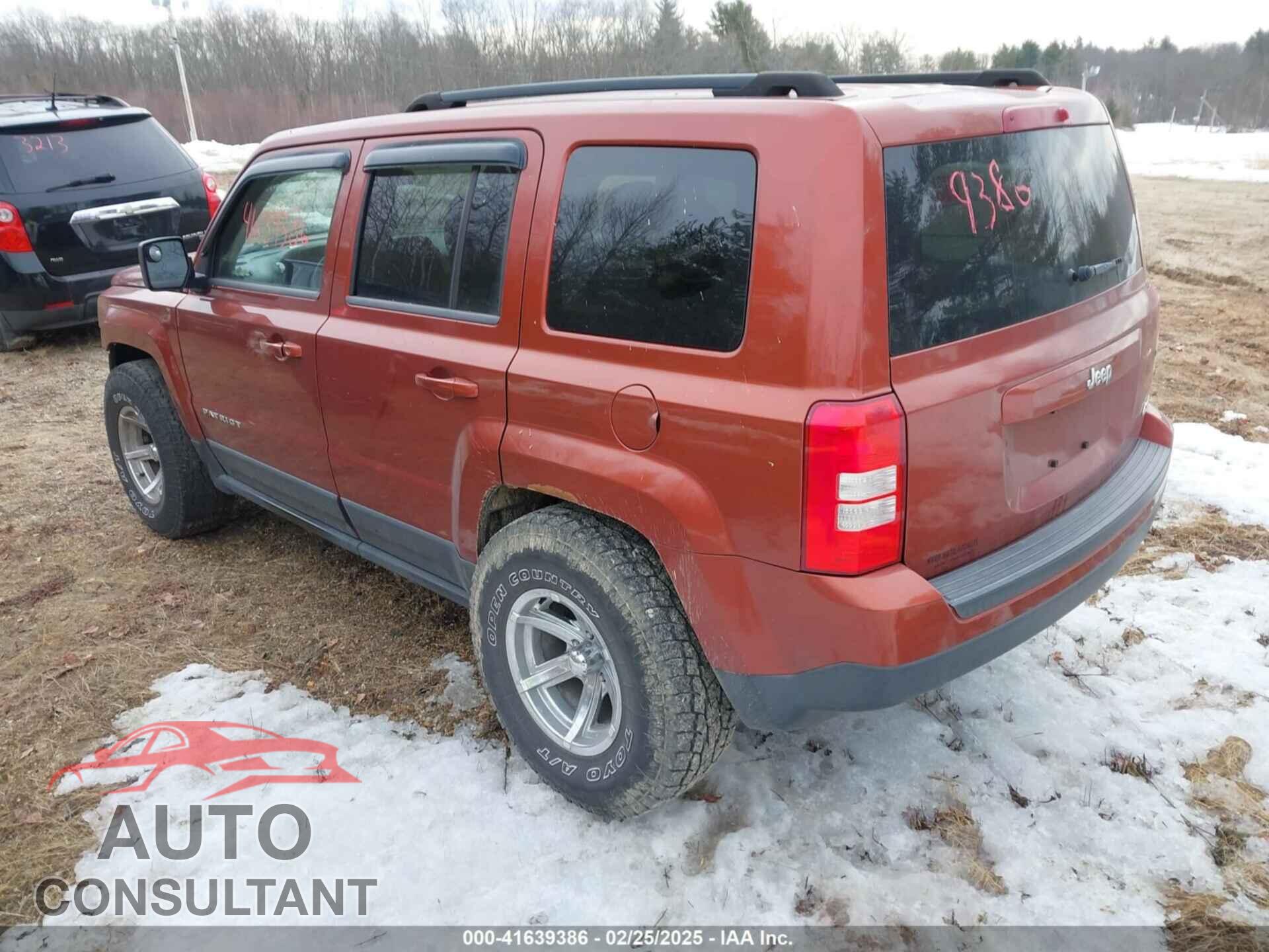 JEEP PATRIOT 2012 - 1C4NJPBB6CD589675
